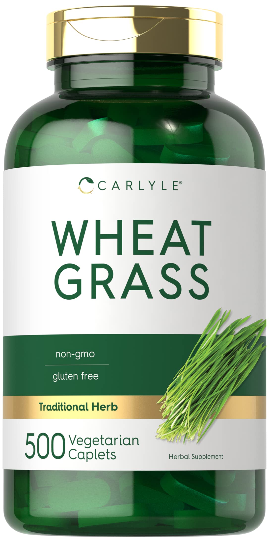 Carlyle Wheat Grass Supplement Caplets 500