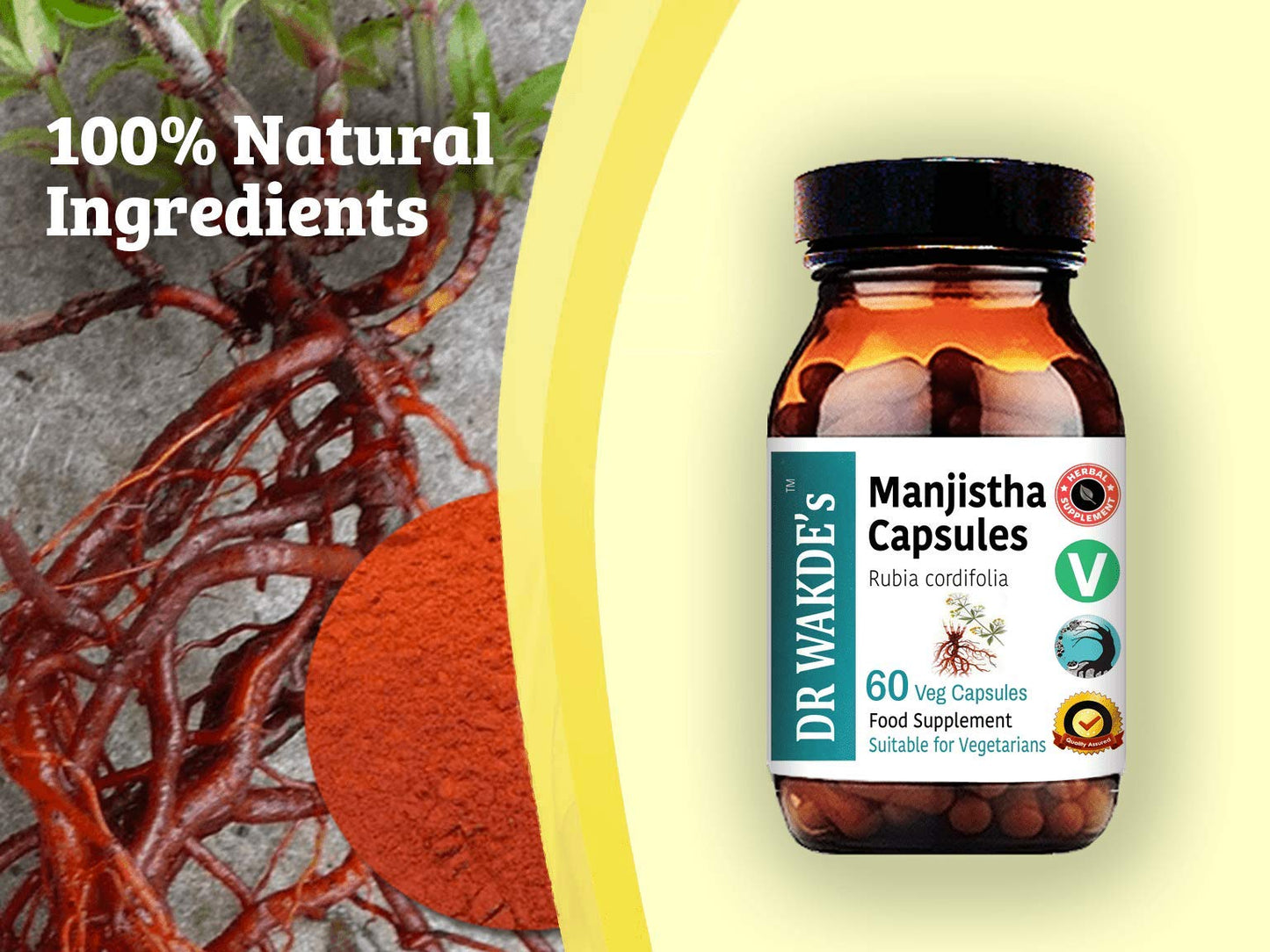 DR WAKDE's Manjistha Capsules 1 Count