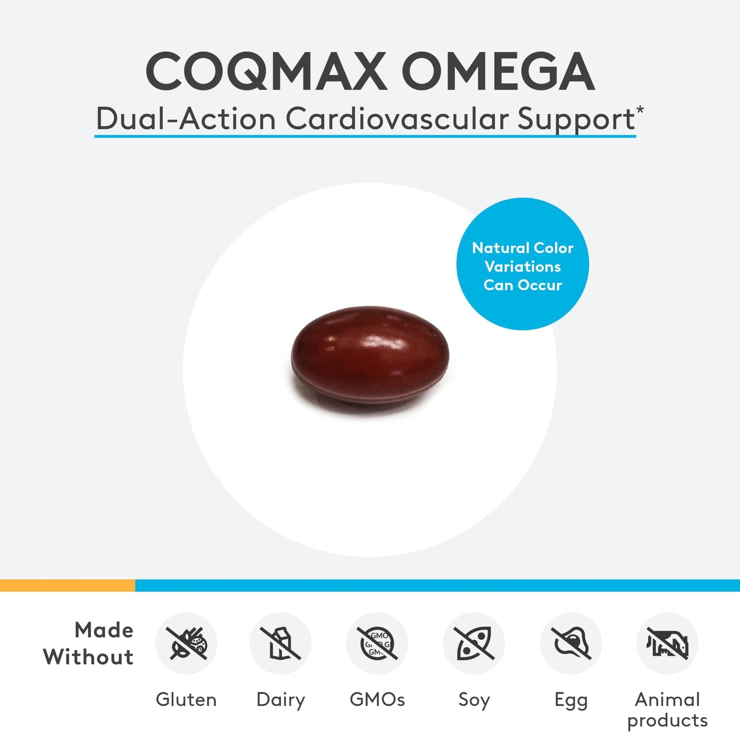 XYMOGEN CoQmax Omega 50 mg Softgels 120 Count