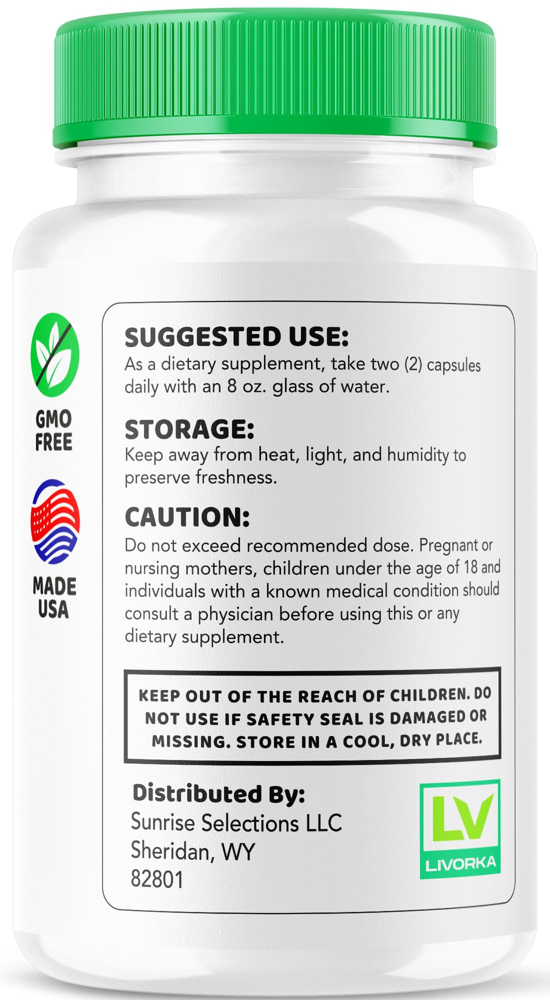 LIVORKA Kick Start Glyco Optimizer Capsules 30 Count