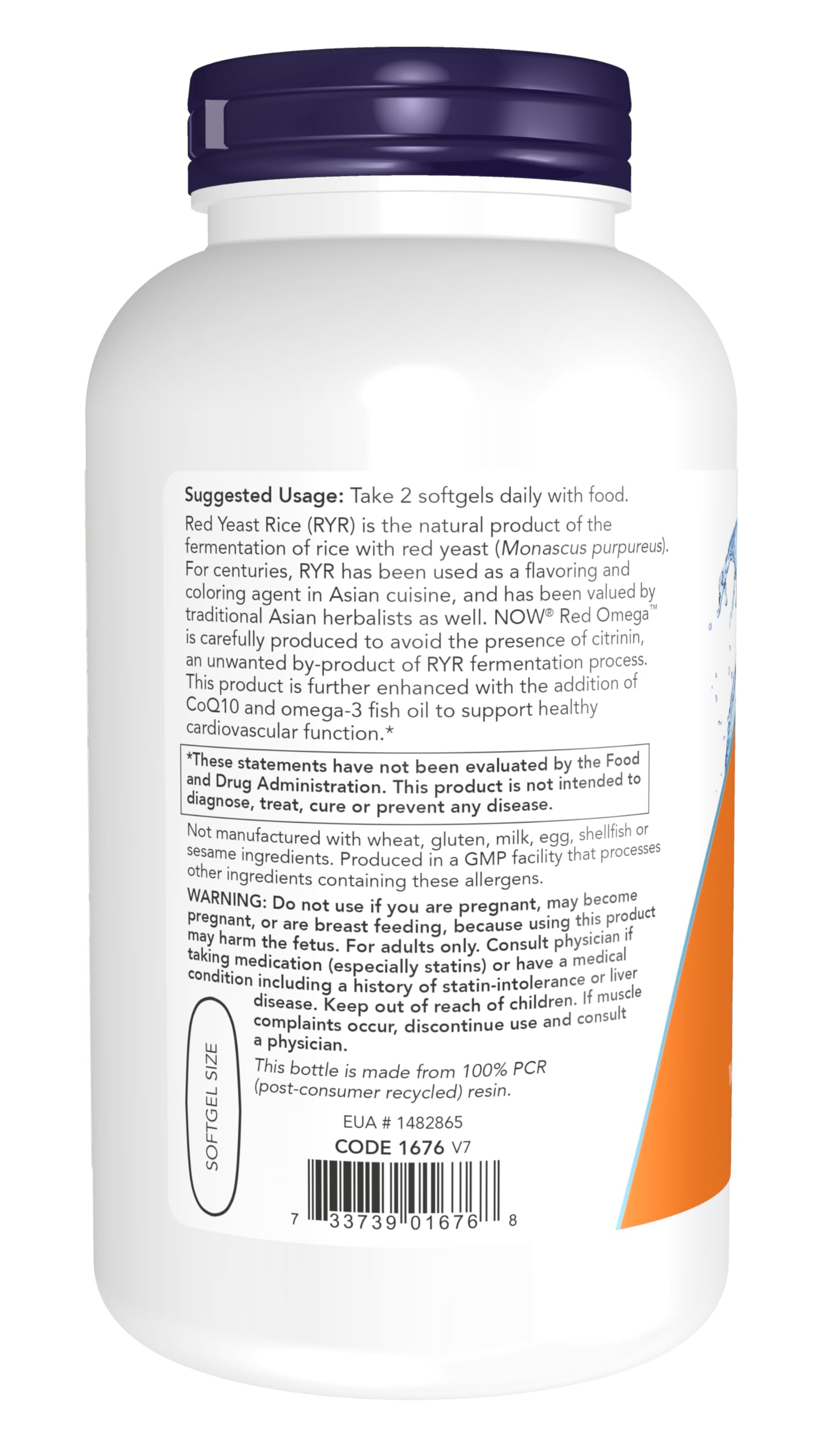 NOW Foods Red Omega with CoQ10 30 mg and Omega-3 Fish Oil Cardiovascular Support*, 180 Softgels