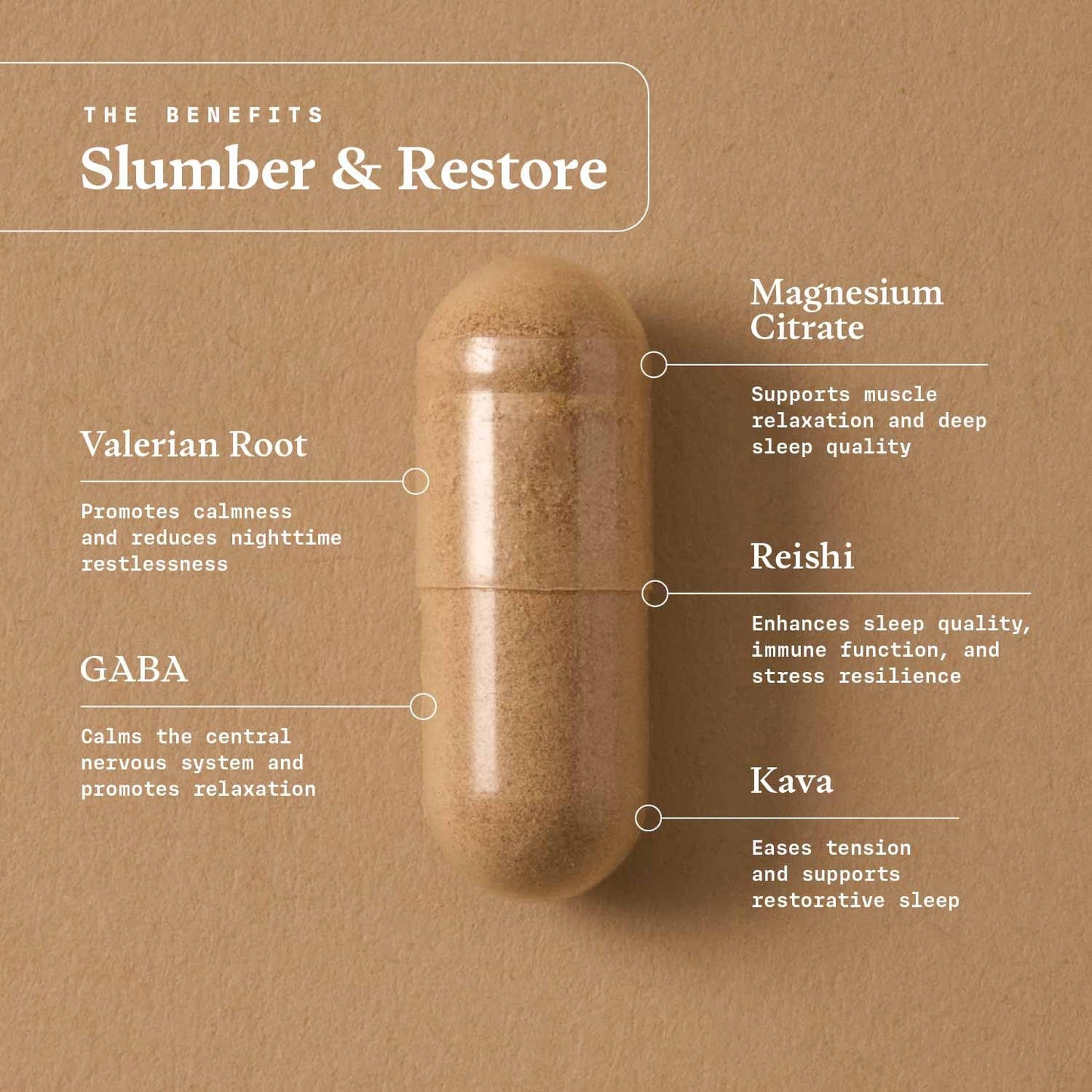 Ultra Life Sport Slumber & Restore Capsule 1 Count