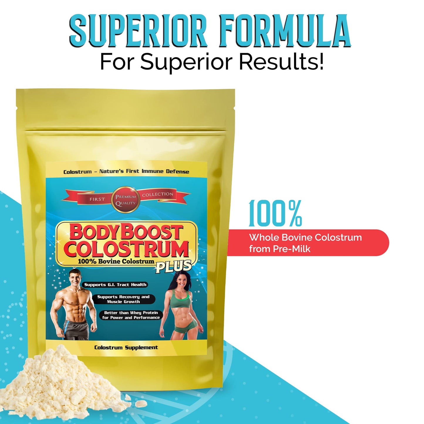 BodyBoost Colostrum Powder, 35 oz