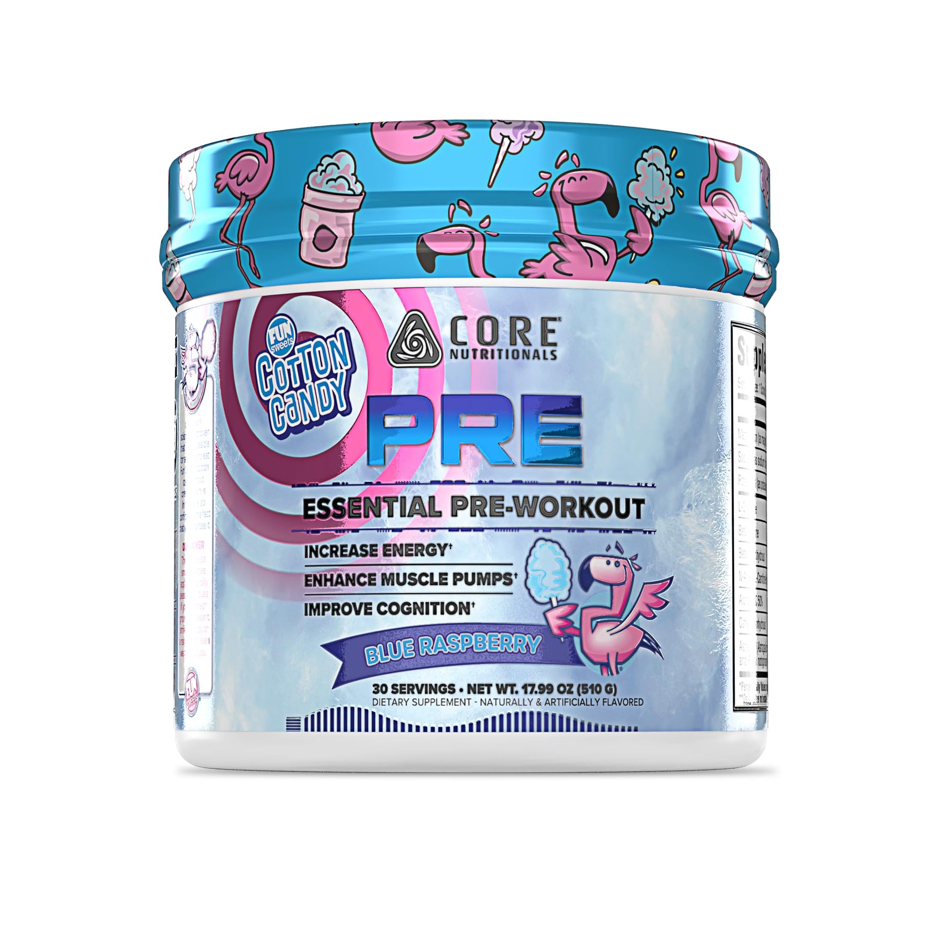 Core Nutritionals Essential Pre Workout Powder 30 Servings