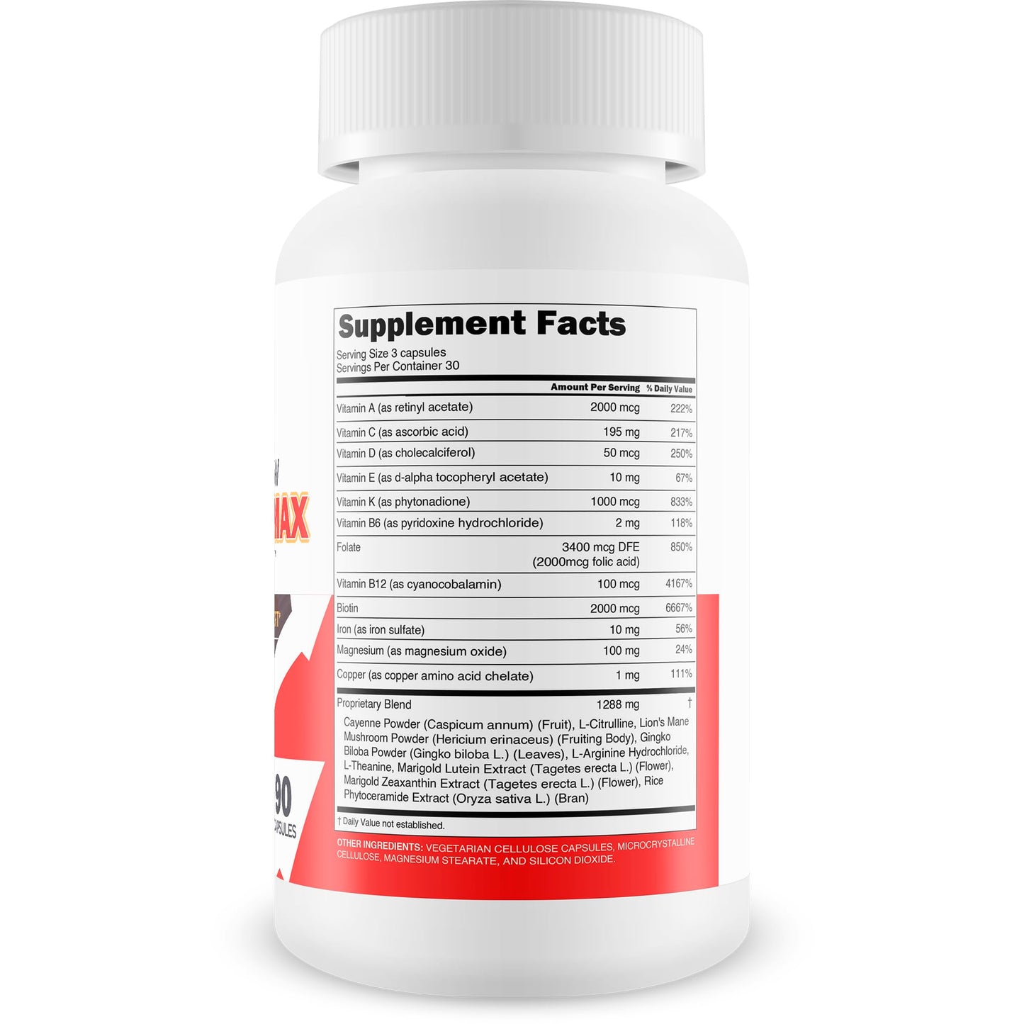 True You Health Blood Flow Fortirise Max Pro Plus Capsule, 90 Count