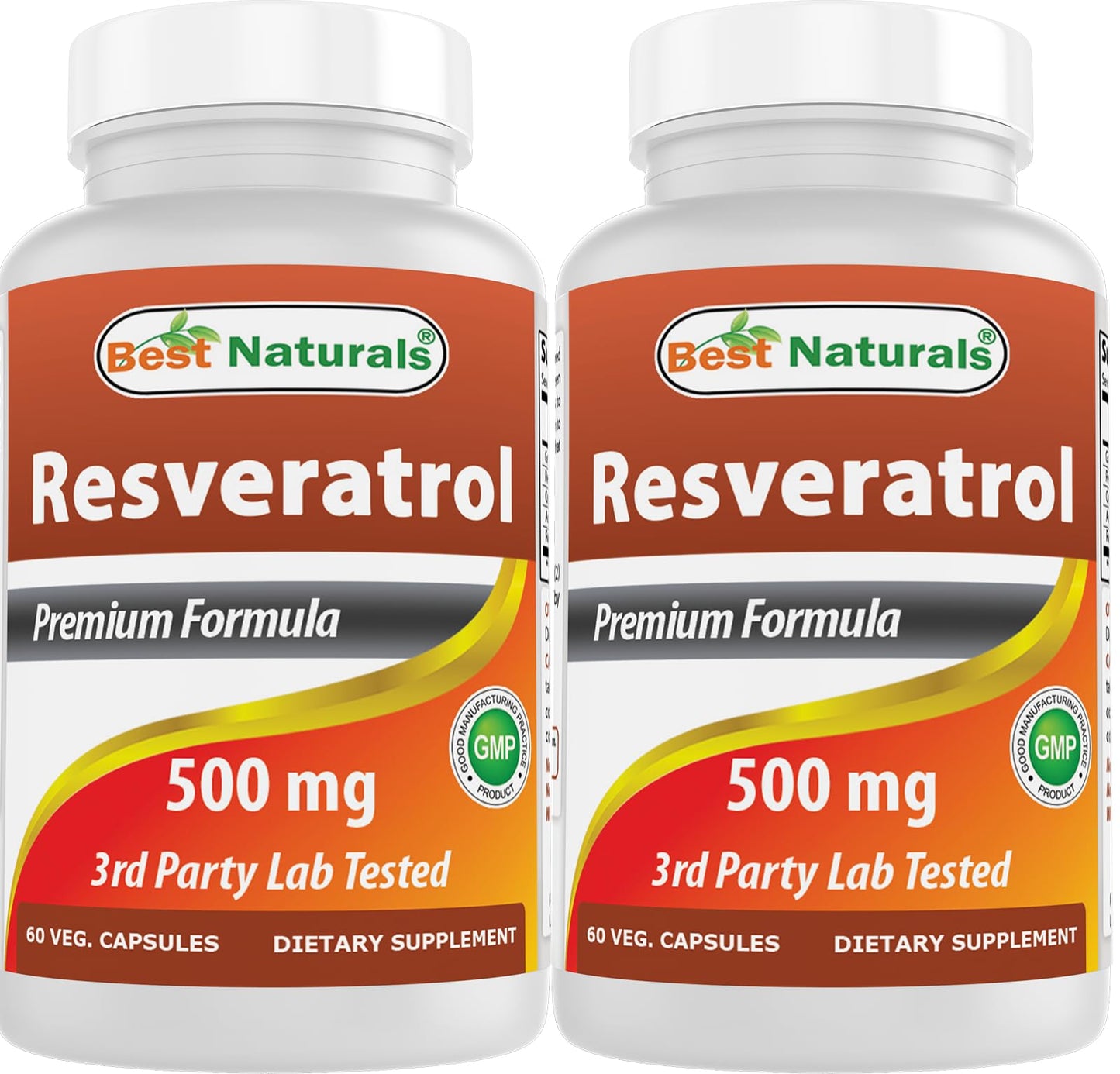 Best Naturals Resveratrol Complex 500 mg Capsules, 120 Count