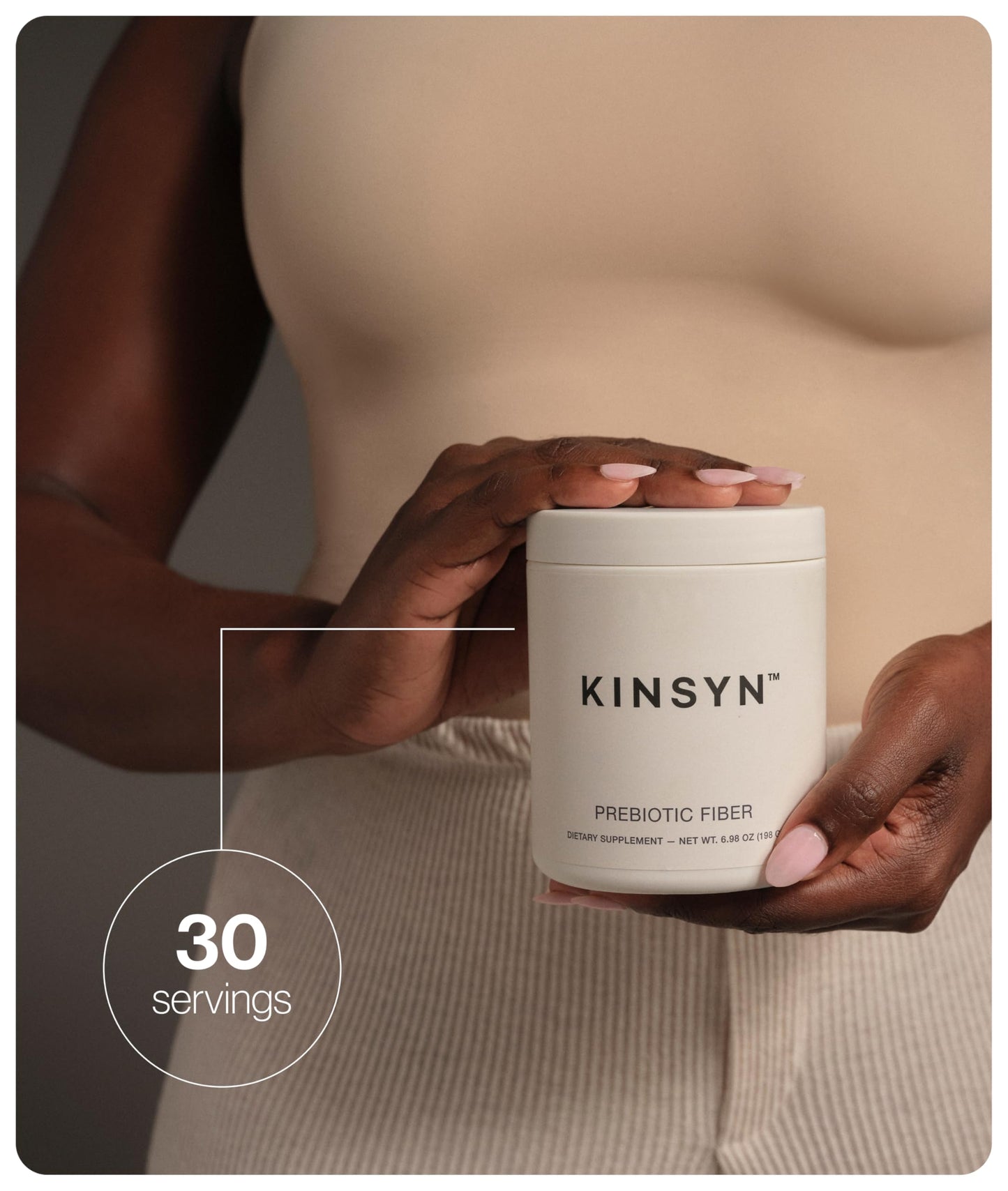 Kinsyn Prebiotic Fiber Powder 6.98 Ounce