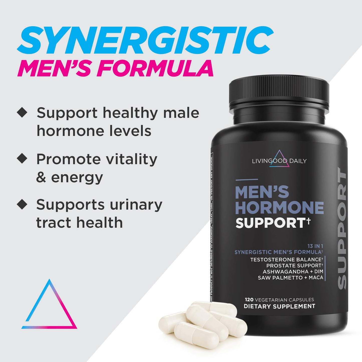 Livingood Daily Nerve Support Capsule, 60 Capsules