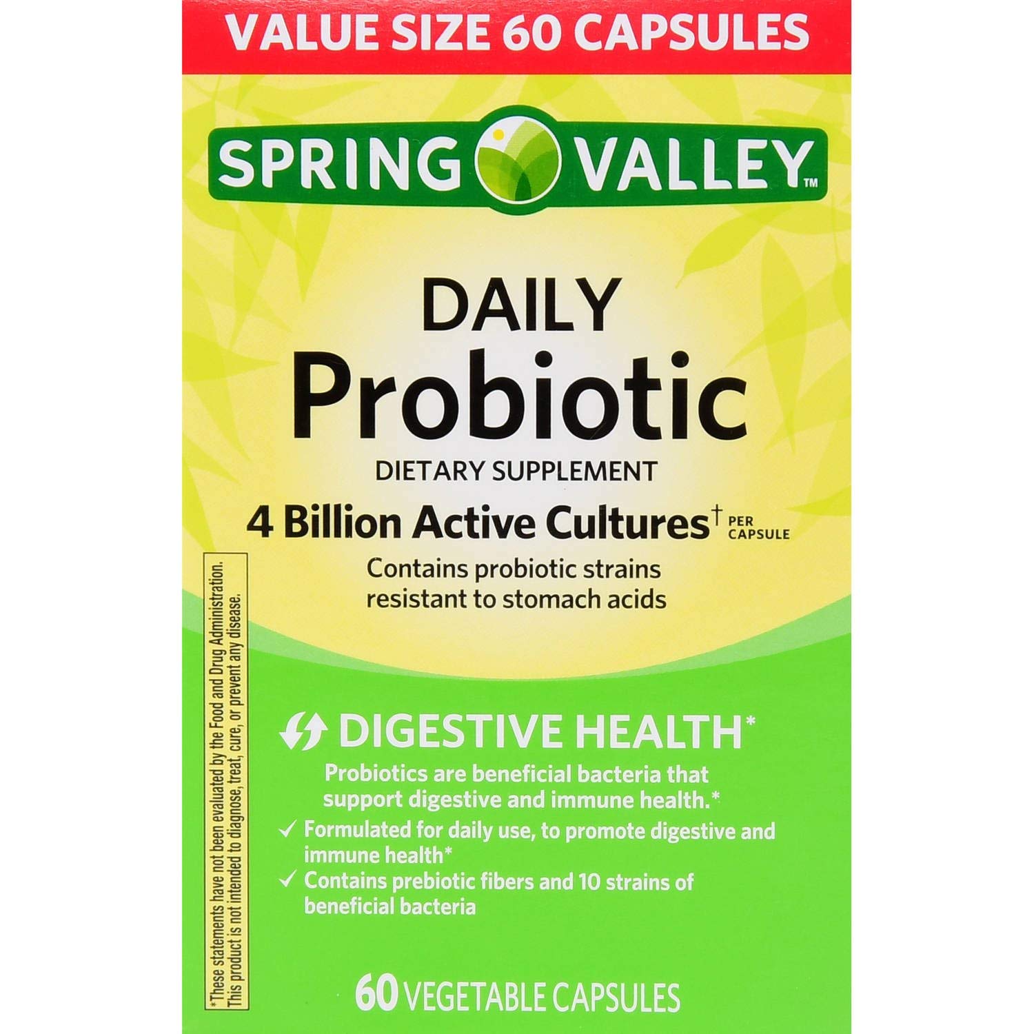 Cornfair's Daily Probiotic Vegetable Capsule, 60 Count