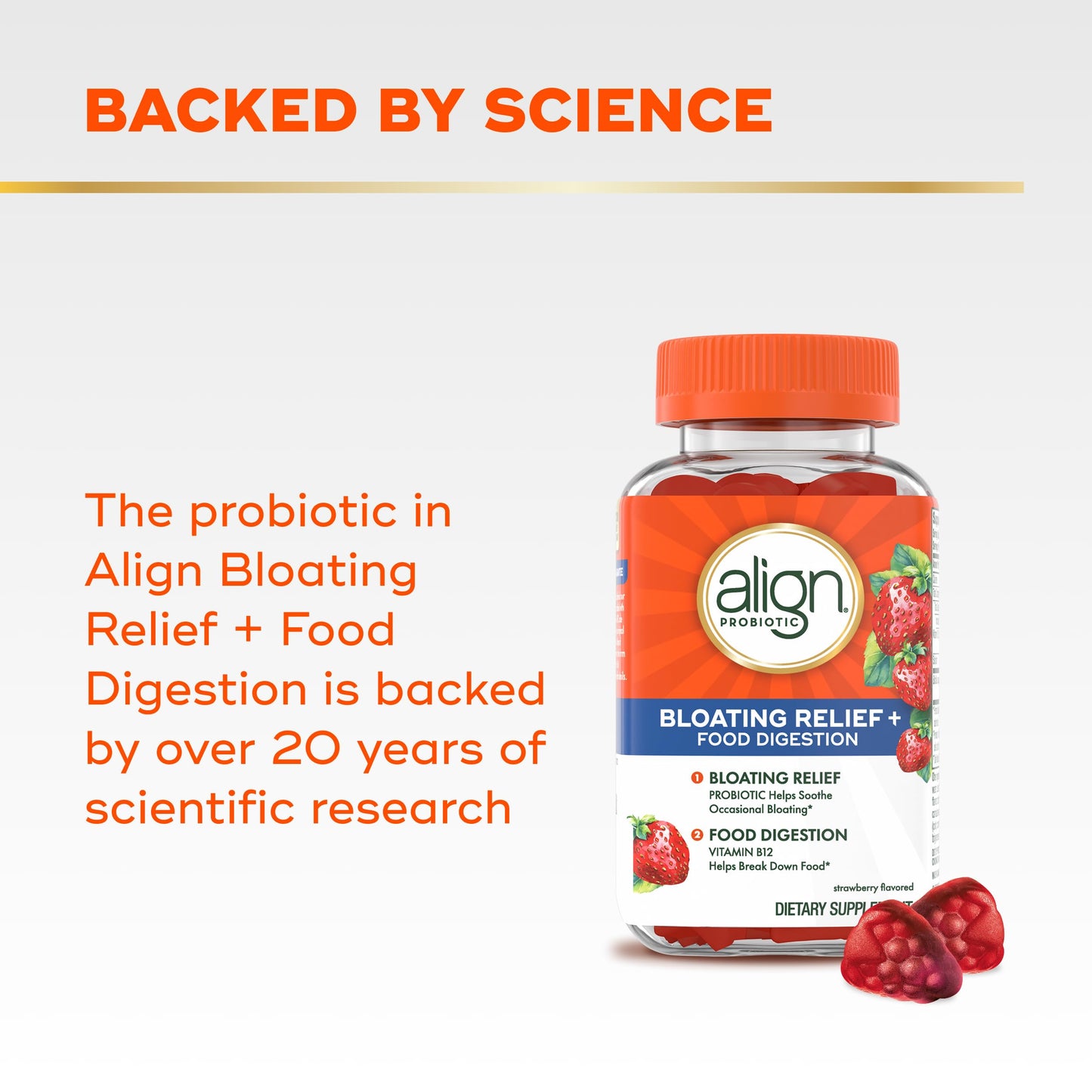 Align Probiotic Gummies, 60 Count