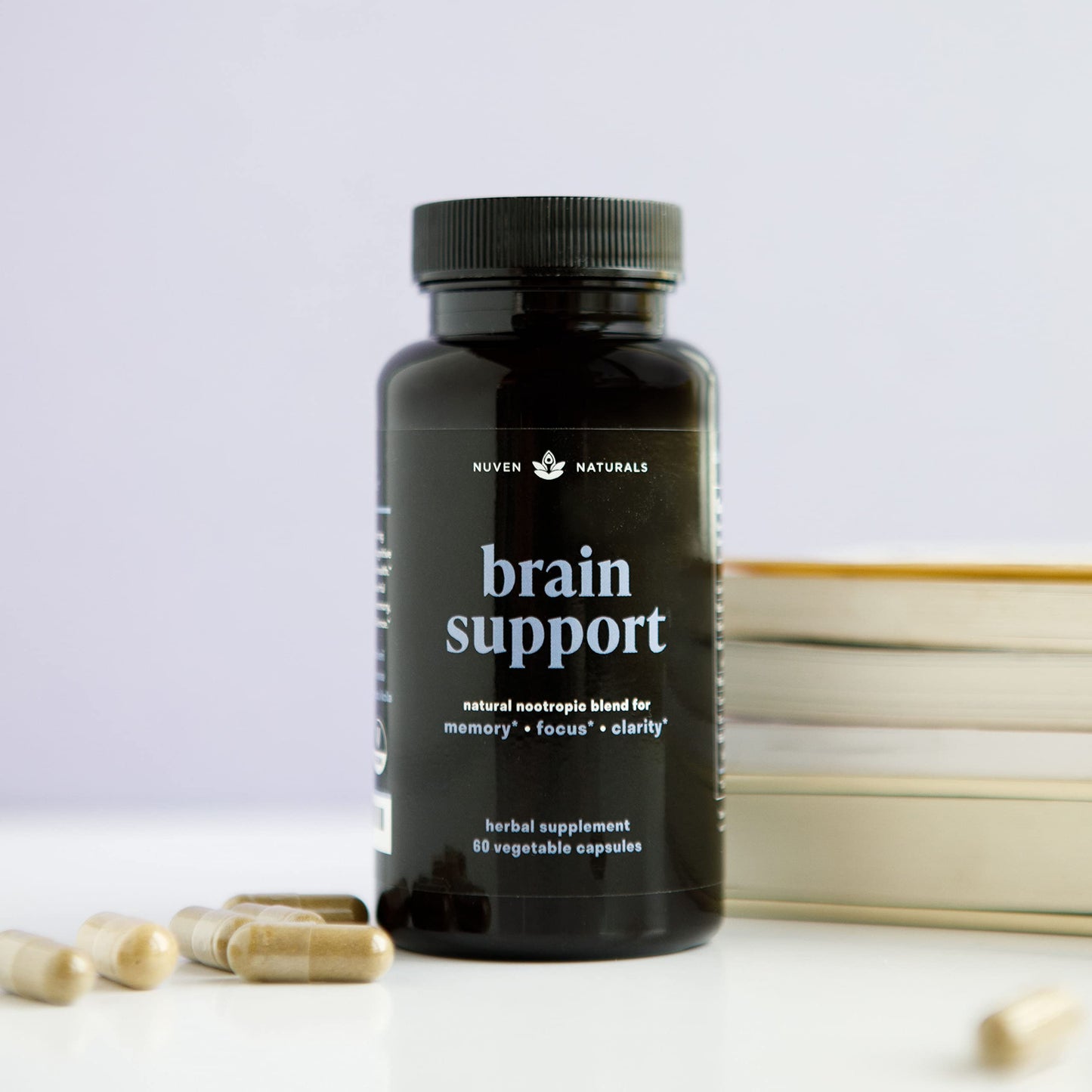 Nuven Naturals Brain Support Supplement 60 Capsules