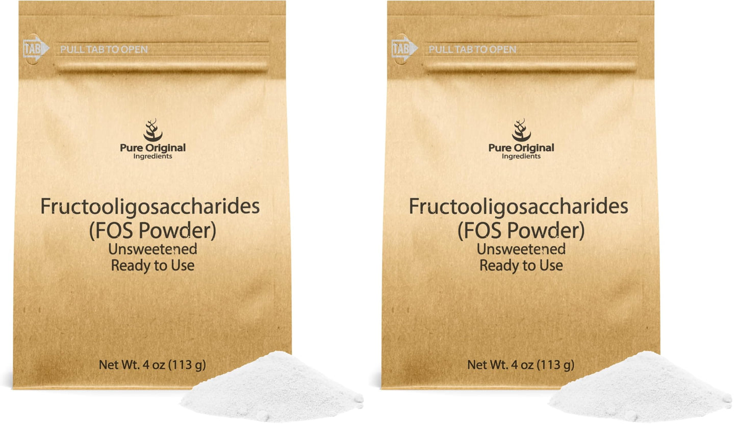PURE ORIGINAL INGREDIENTS Fructooligosaccharides Powder 8 oz