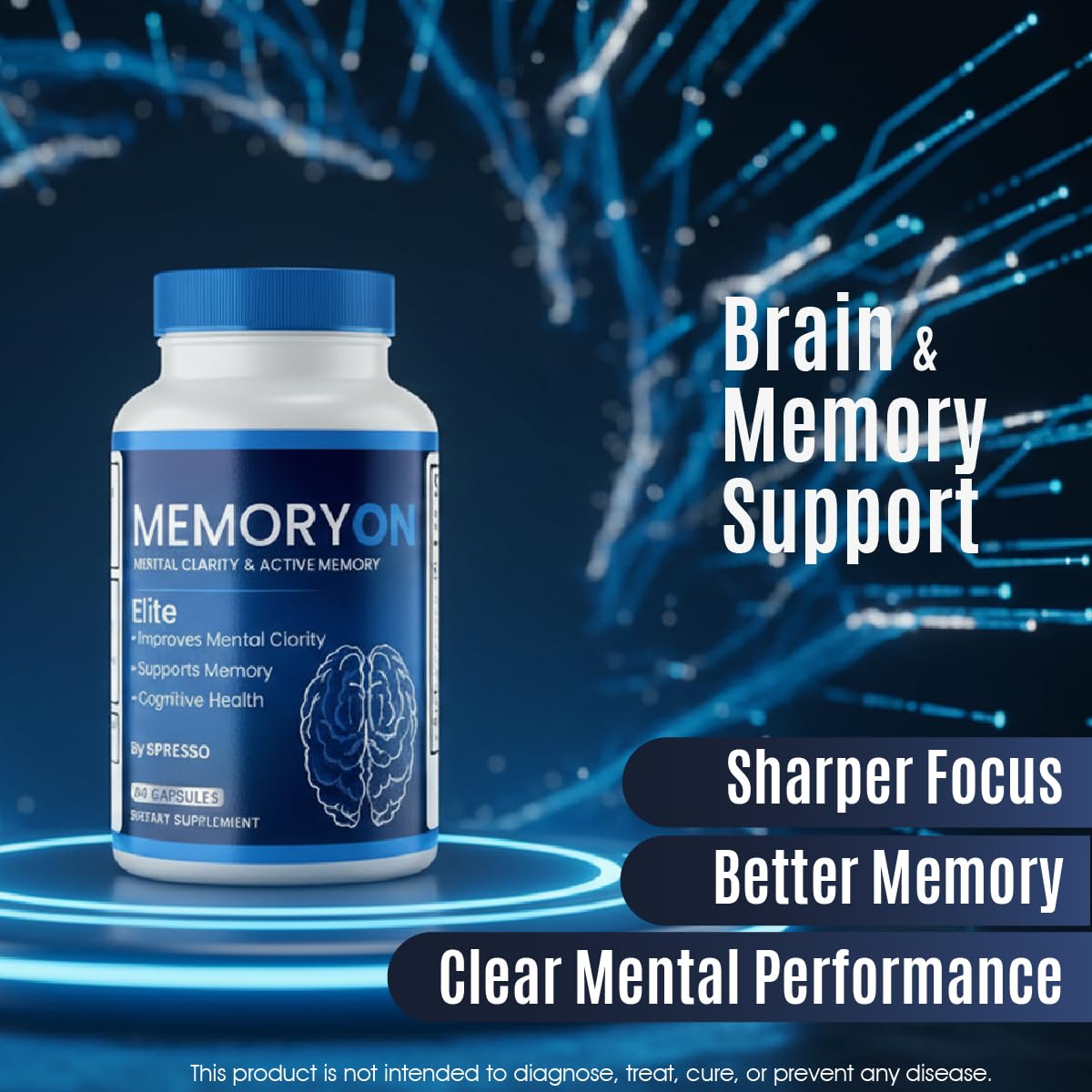 SPRESSO Memoryon Pro Capsules, 300 Capsules