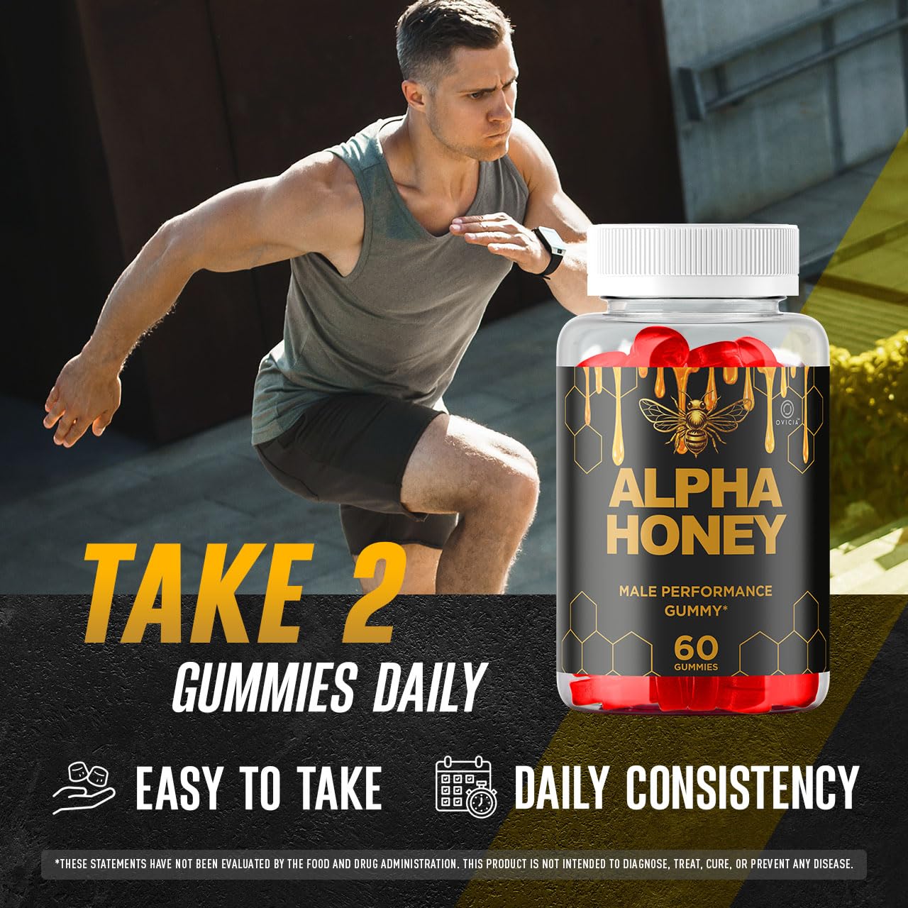 OVICIA Alpha Honey Gummies 180 Gummies