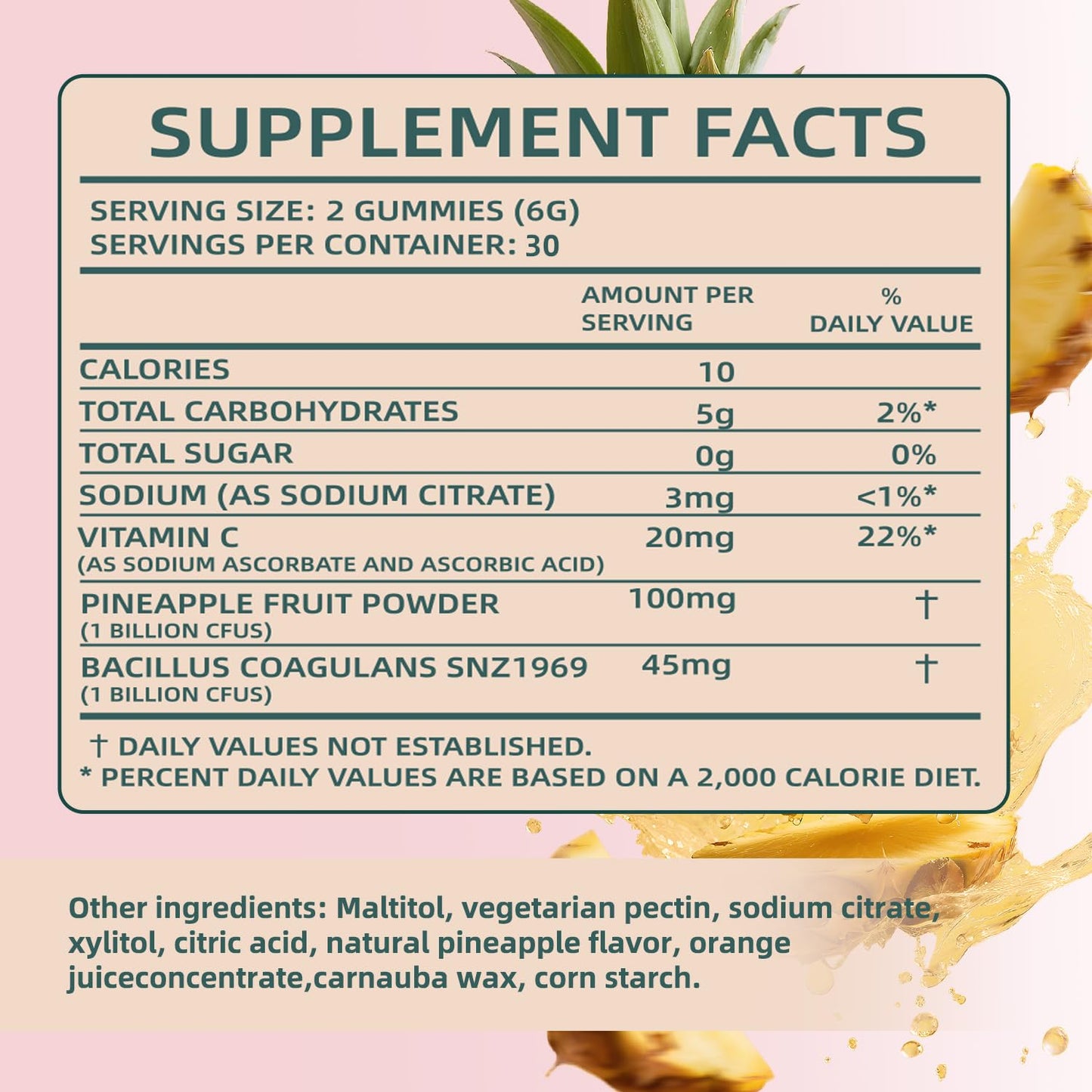Itiban Women Gummies for pH Balance Probiotic Gummy, Feminine Vaginal Health, Immune Support, Vegan, Gluten-Free, Pineapple Flavor, 60 Gummies