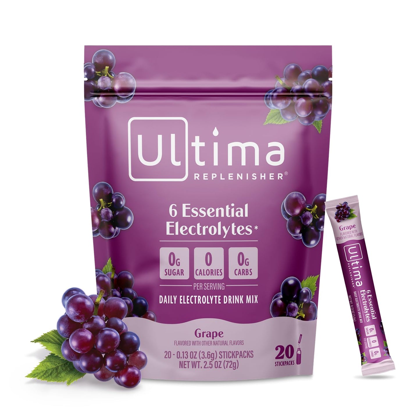 Ultima Replenisher Daily Electrolyte Powder, 2.4