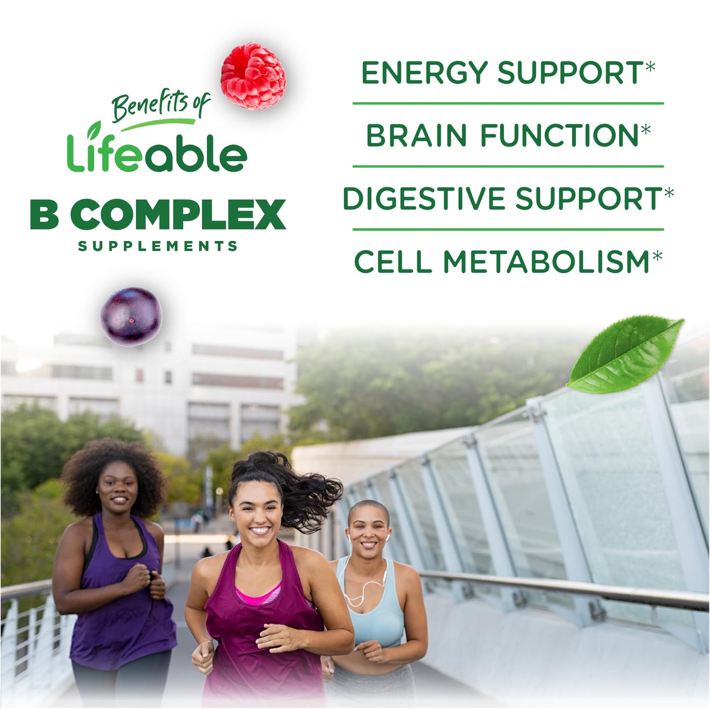 Lifeable Vitamin B Complex Gummies 90