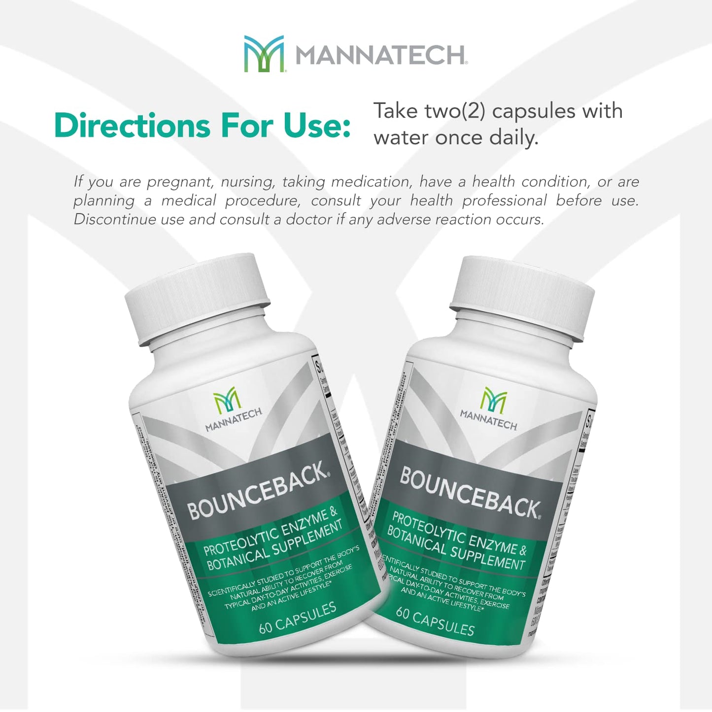 Mannatech BounceBack® Joint Support 60 Capsules