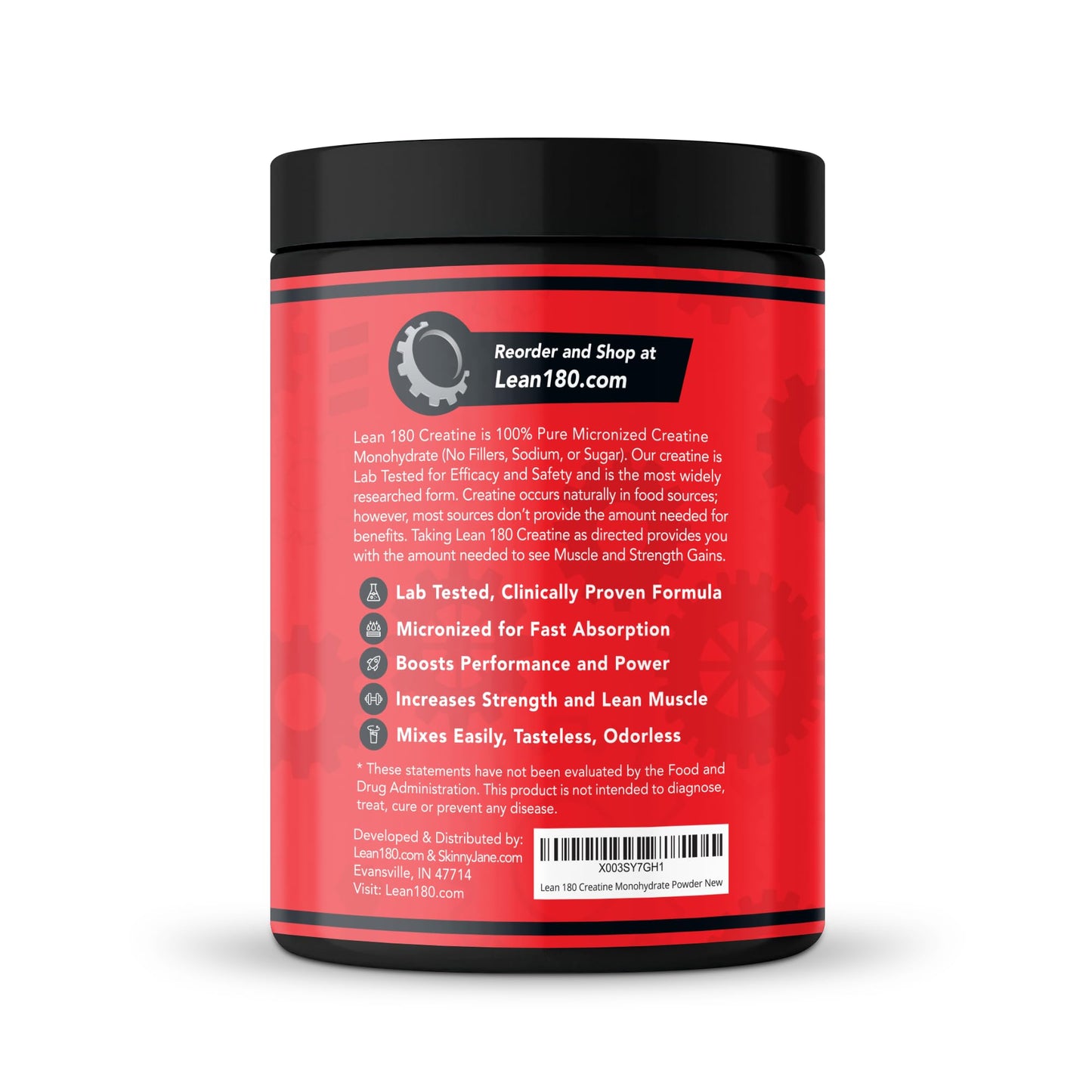 Lean 180 Creatine Monohydrate Powder 10.58 oz