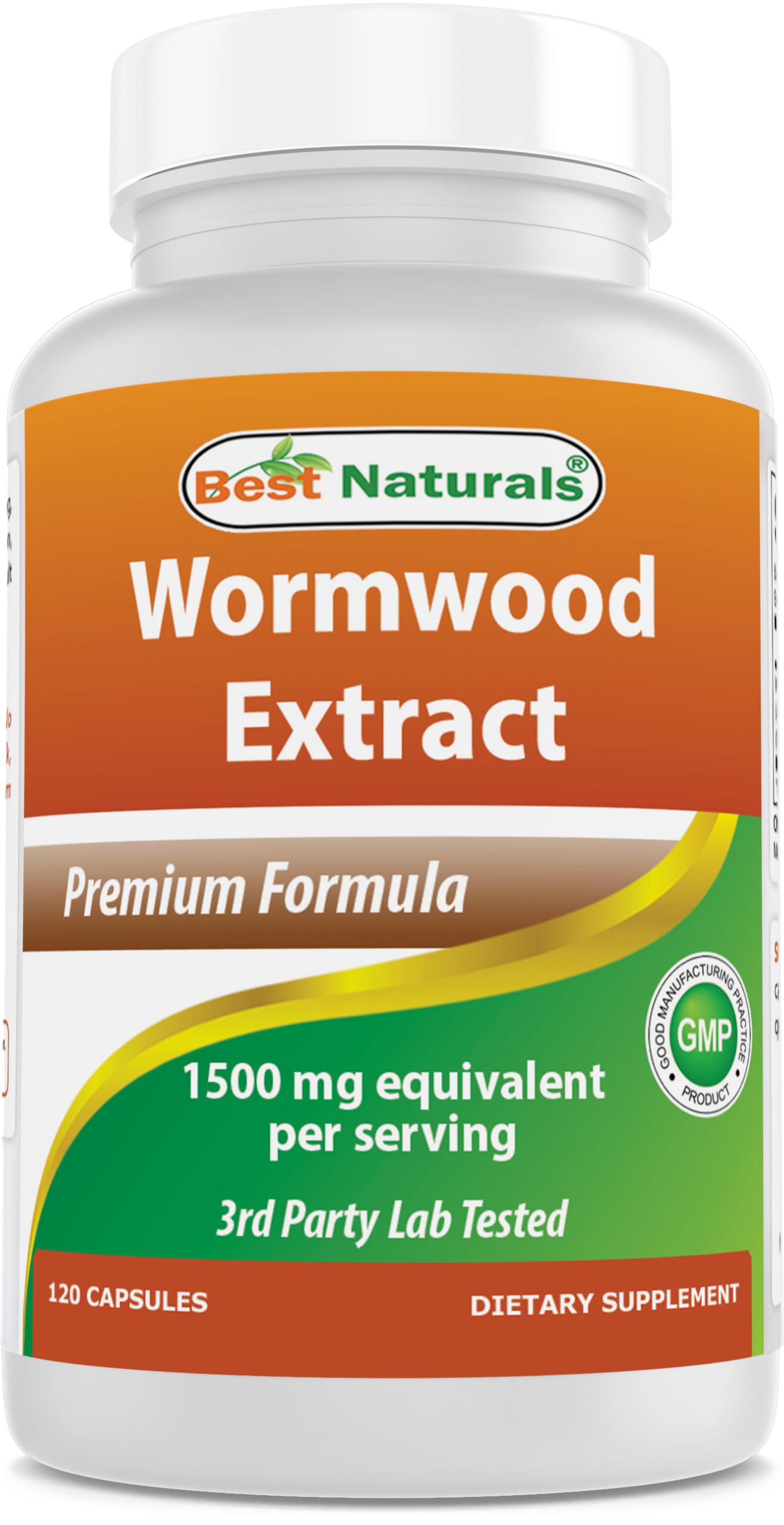 Best Naturals Wormwood 4:1 Extract (375 mg) 120 Capsules