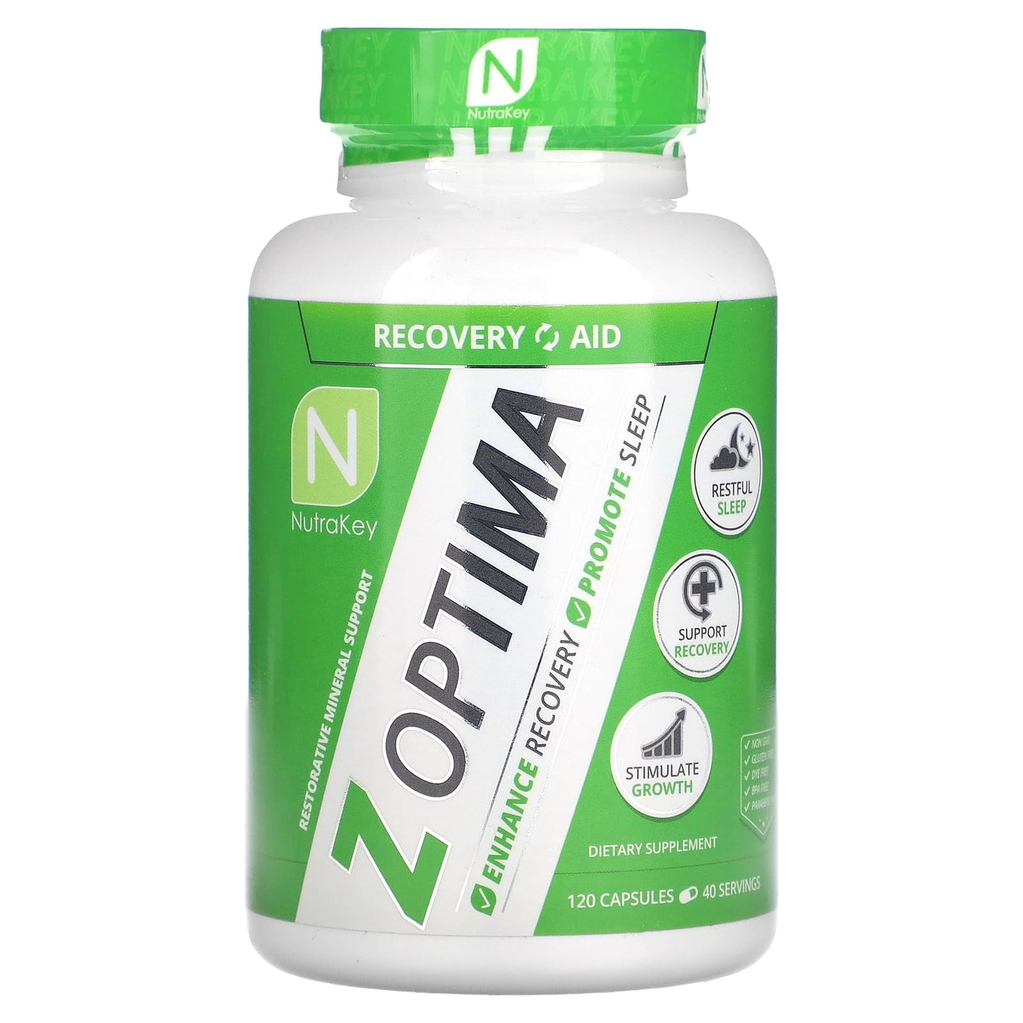 NutraKey Z Optima Capsules 120 Count