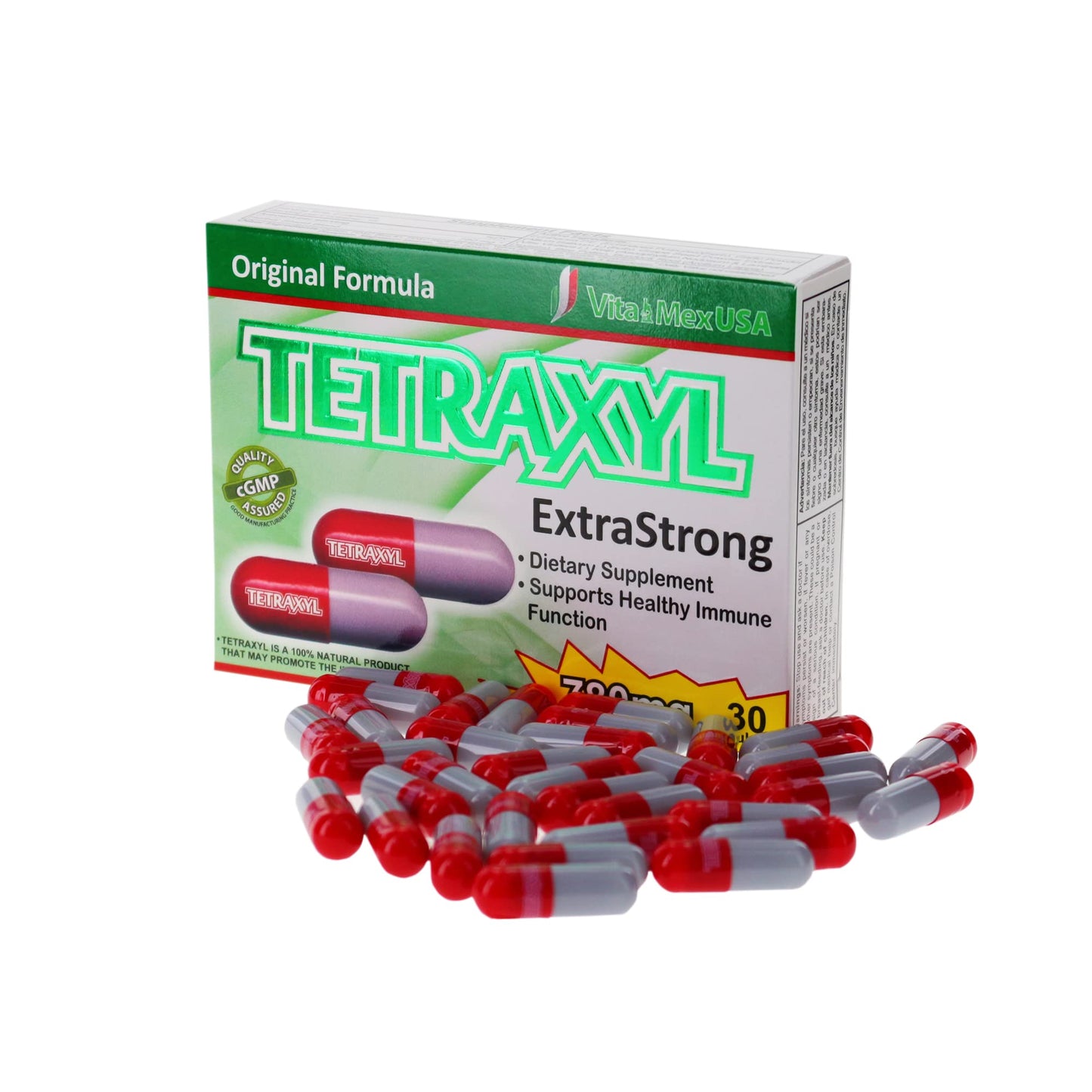 Tetraxyl 780 mg Extrastrong Herbal Supplement Capsules 1 Capsule