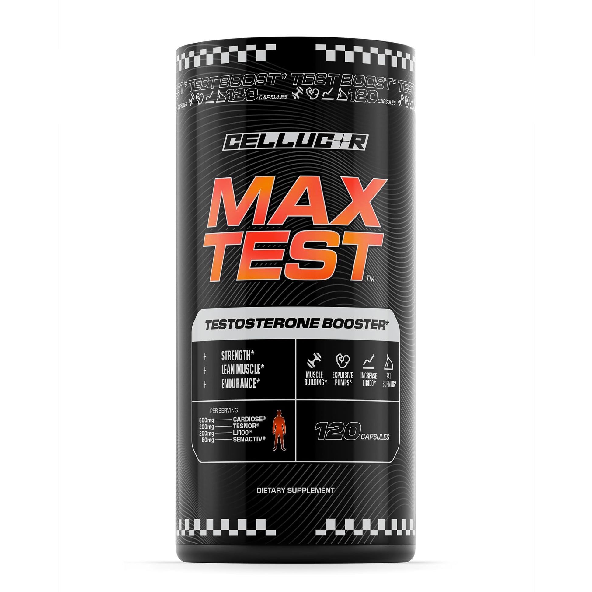 Cellucor Max Test Testosterone Booster Capsule 120 Count