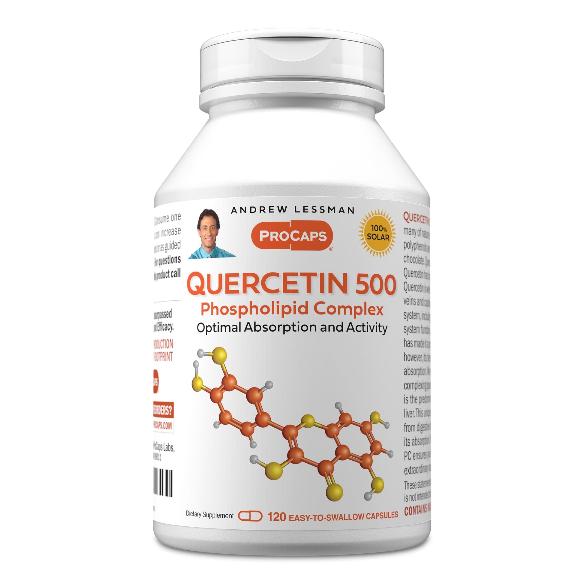 ANDREW LESSMAN Quercetin 500mg Capsule 120 Capsules
