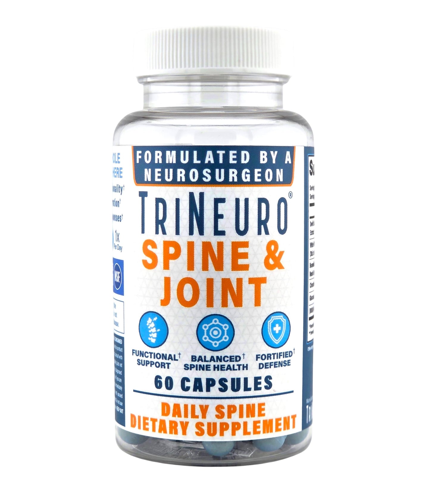 TriNeuro Daily Spine & Joint Supplement Capsule 60 Capsules