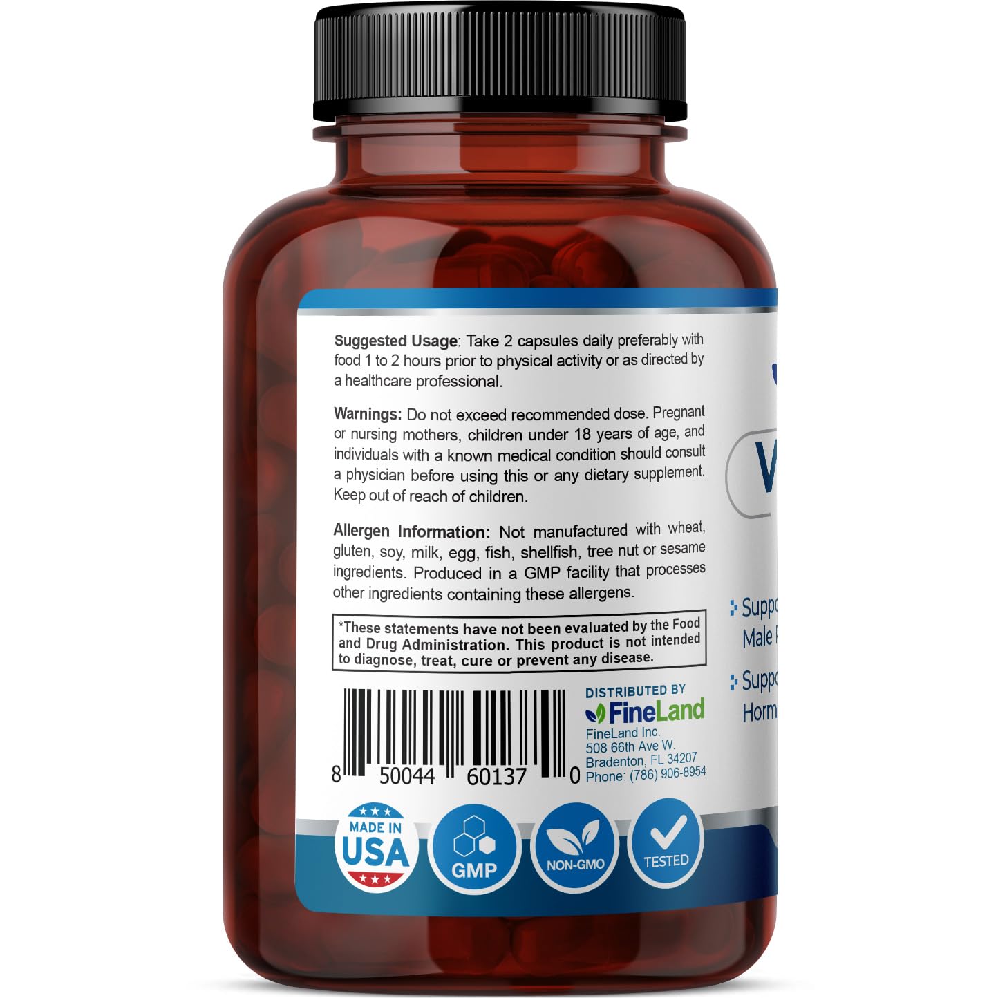 FineLand Virilitize Capsule 60 Count