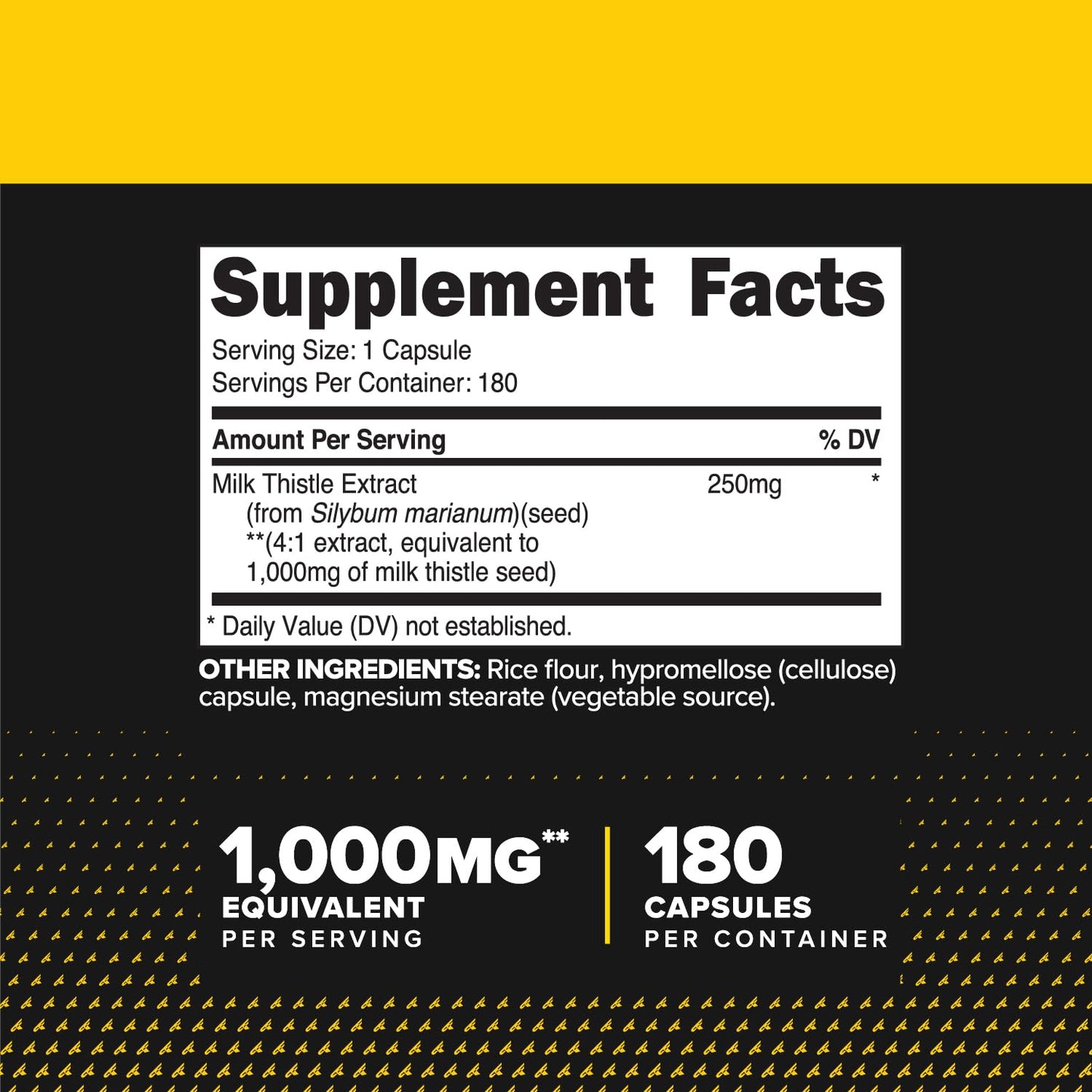 Primaforce Milk Thistle Extract Capsules 180 Count
