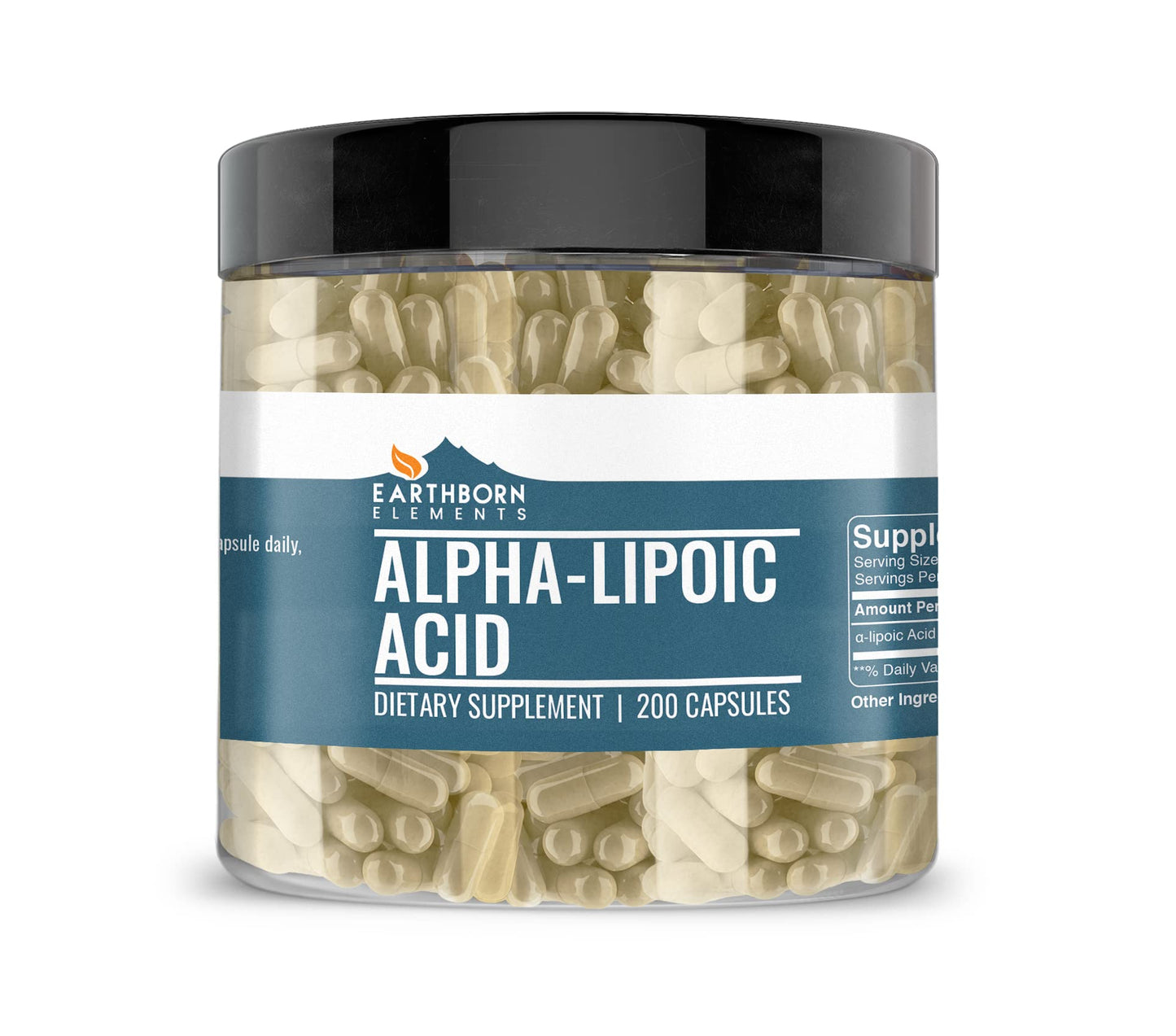 Earthborn Elements Alpha-Lipoic Acid Capsules 200