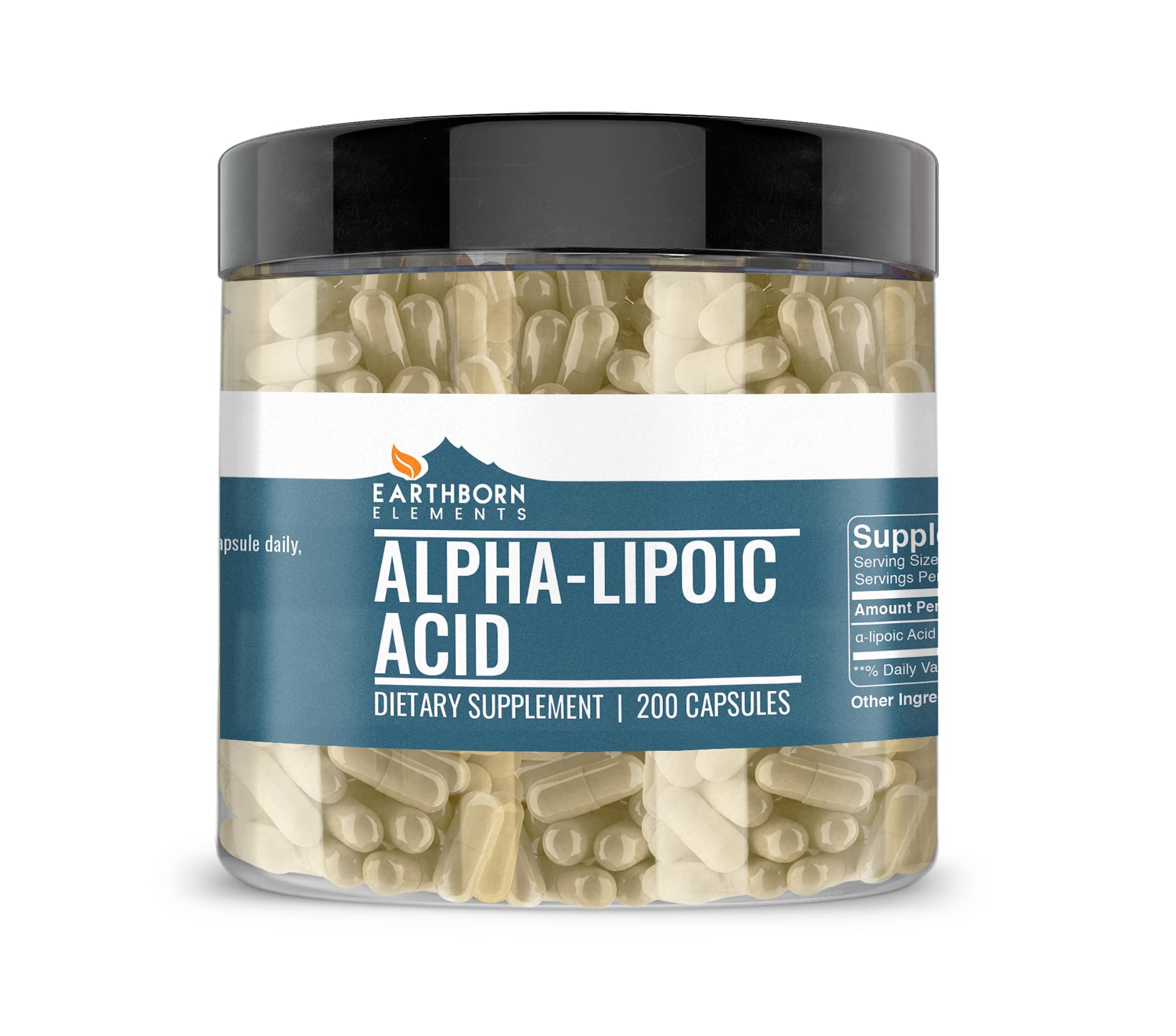 Earthborn Elements Alpha-Lipoic Acid Capsules 200