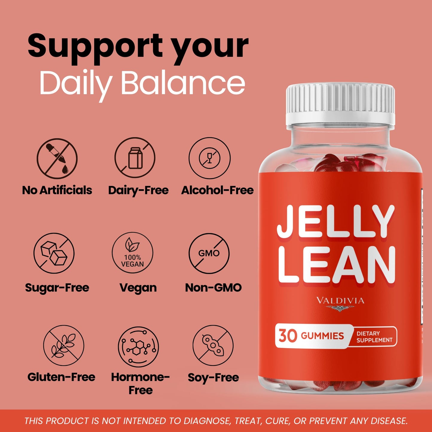Valdivia Jelly Lean Gummies Gummy 60 Gummies