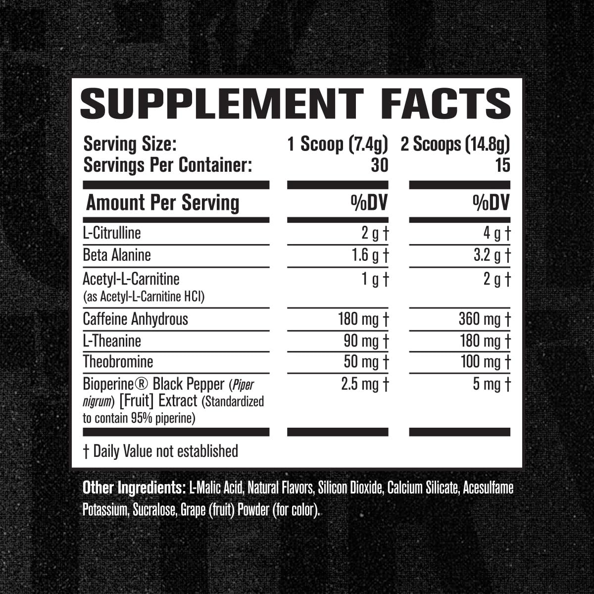 Jacked Factory NITROSURGE Shred Pre Workout Supplement Powder 7.83