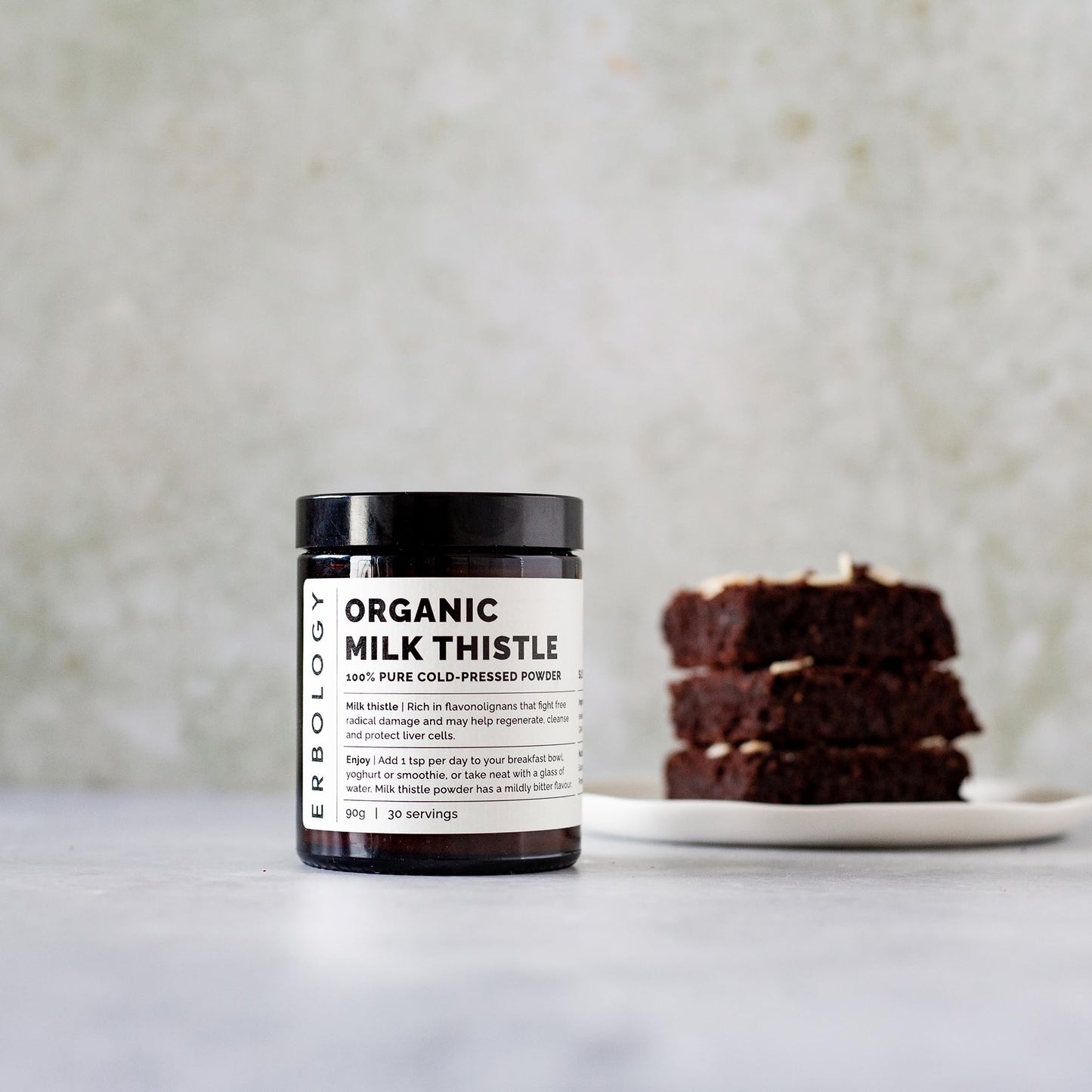 Erbology Organic Milk Thistle Powder 5.3 oz