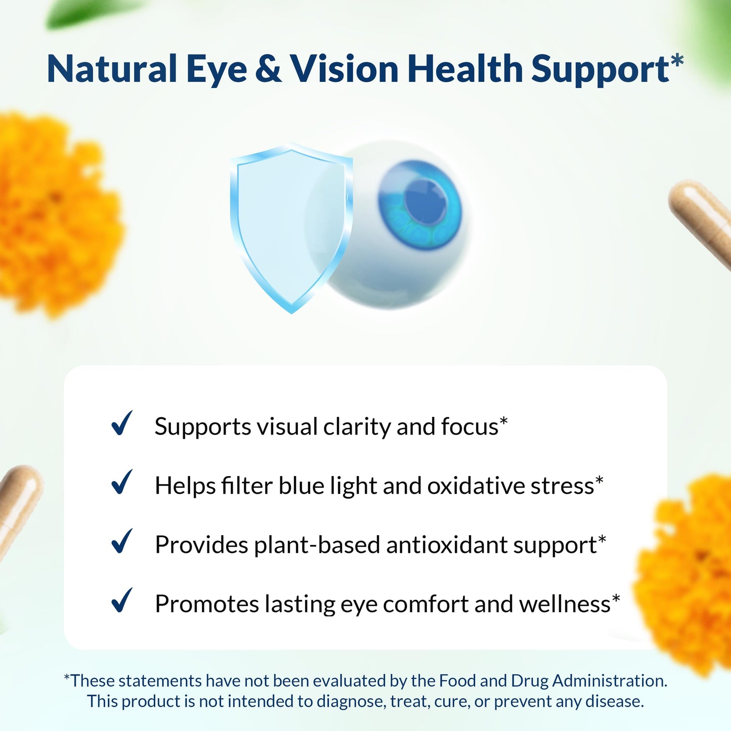 Integral Health Apothecary Whole Food Advanced Eye & Vision Support Formula 60 Capsules