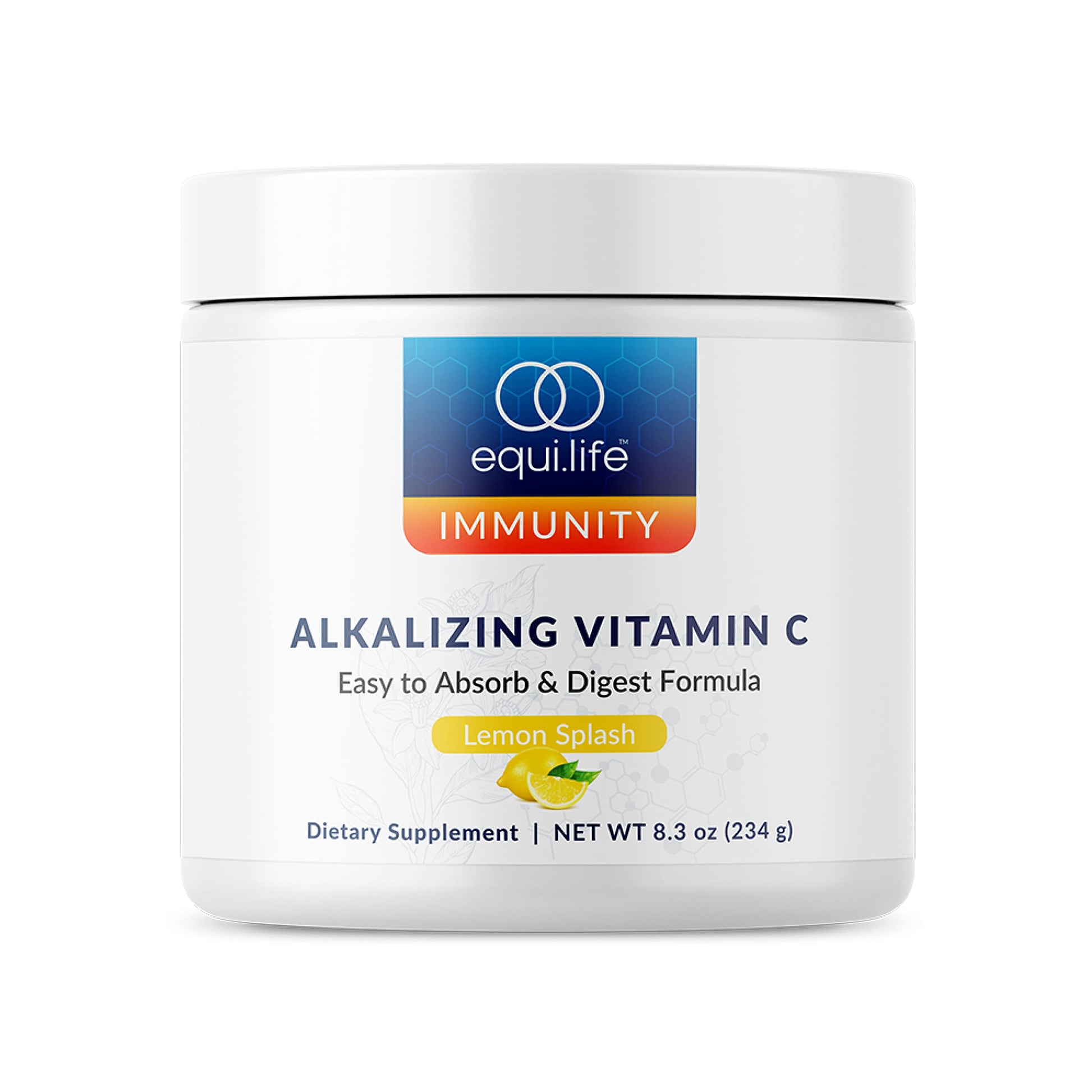 Equilife Alkalizing Vitamin C Supplement Powder, 8.3 Ounce