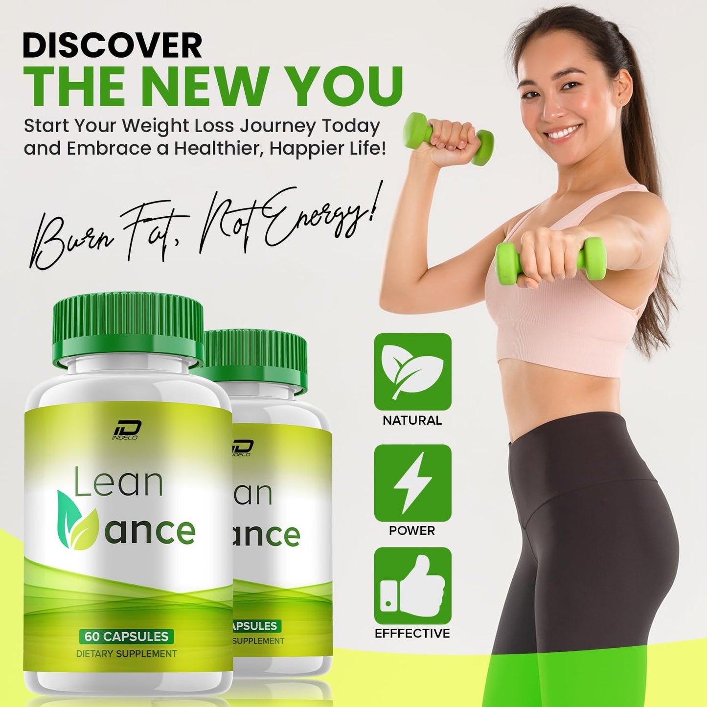 Indelo Lean Vance 60 Capsules