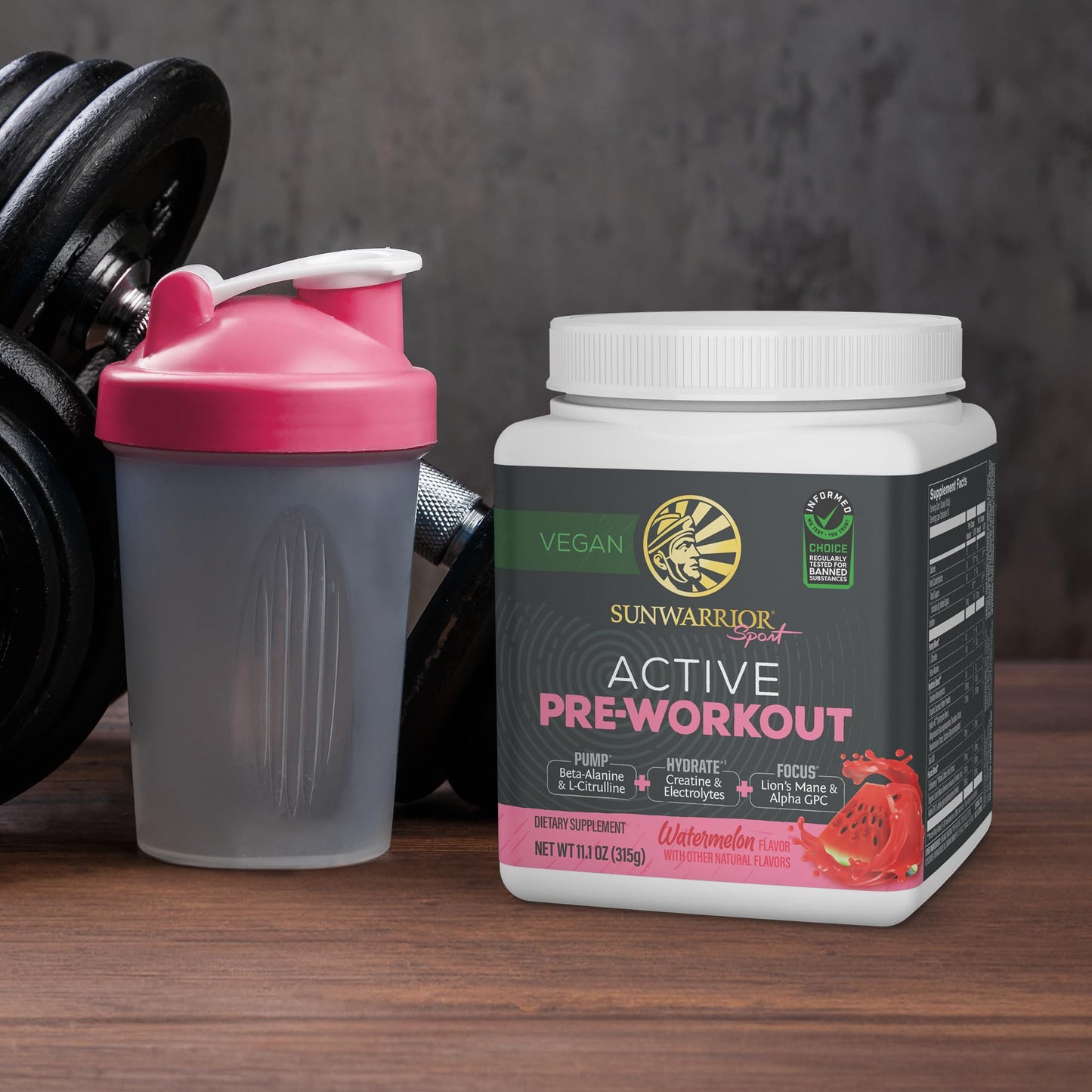 Sunwarrior Pre Workout Powder Energy Drink 11.13