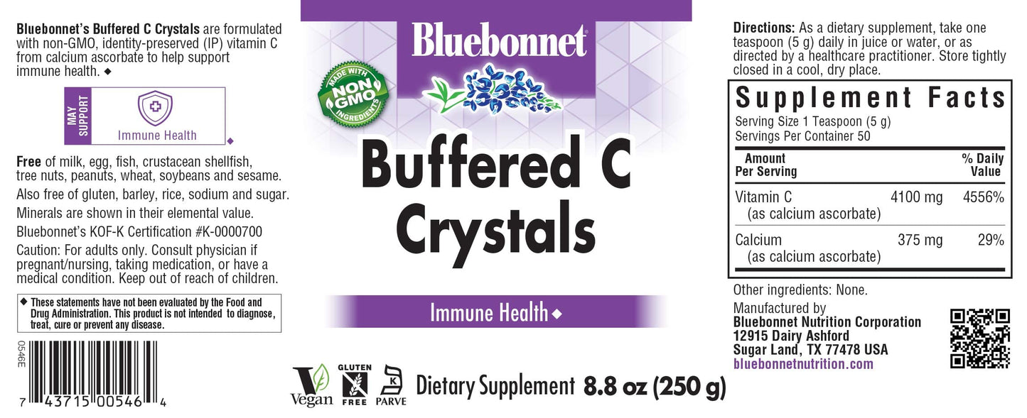 BlueBonnet Buffered C Crystals Powder 8.8 oz
