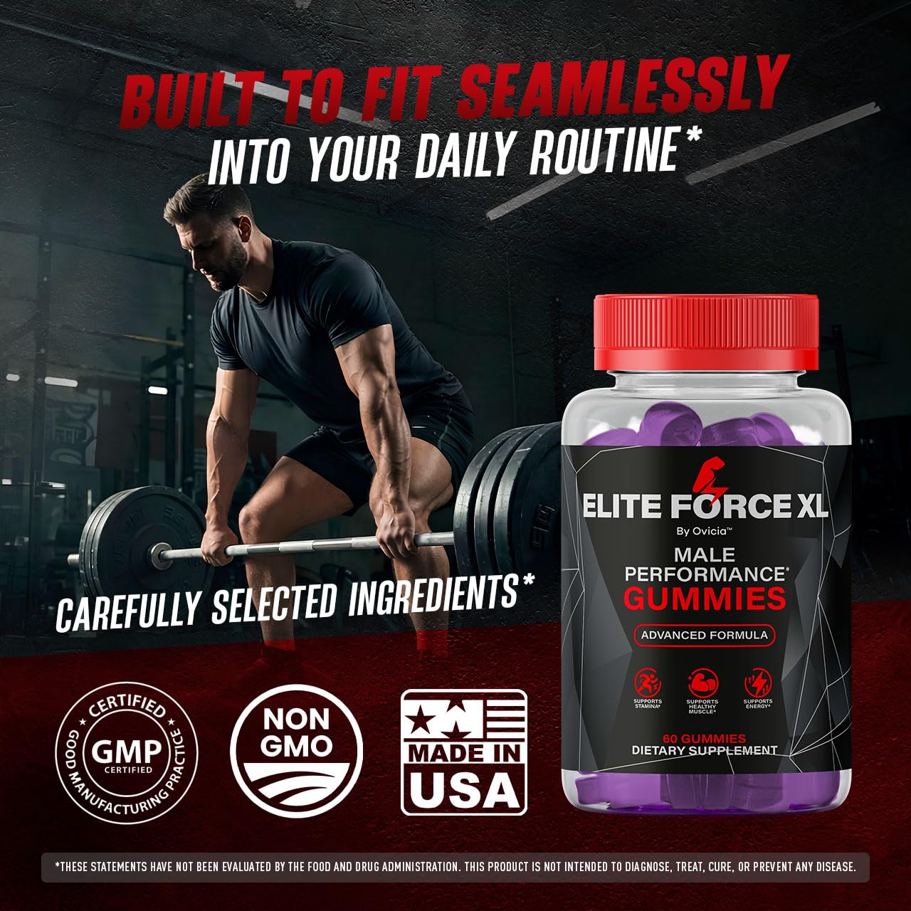 OVICIA Elite Force XL Gummies 120 Gummies
