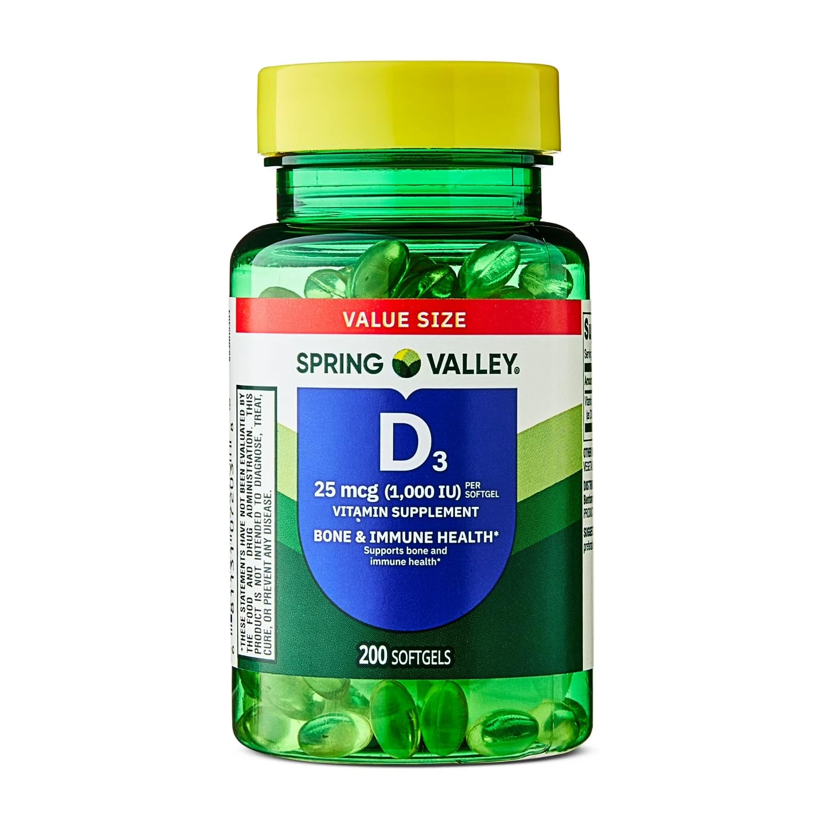 NEWCHEERS Vitamin D3 1000 IU (25 mcg) Softgels, 200 Count