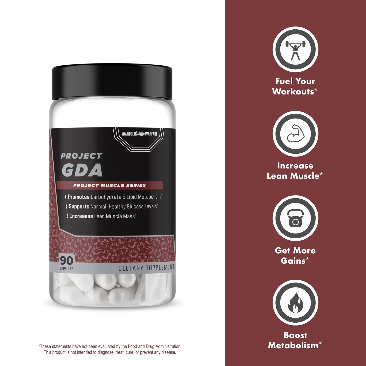 Anabolic Warfare Project GDA Capsule 90