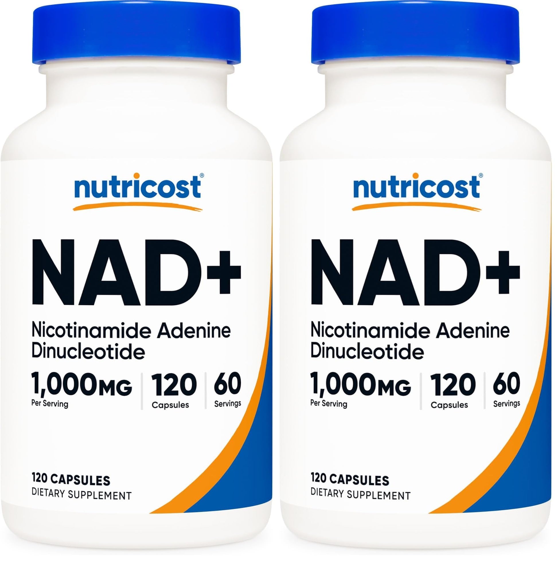 Nutricost NAD+ Supplement 1,000mg per Serving, Capsule, 240 Capsules