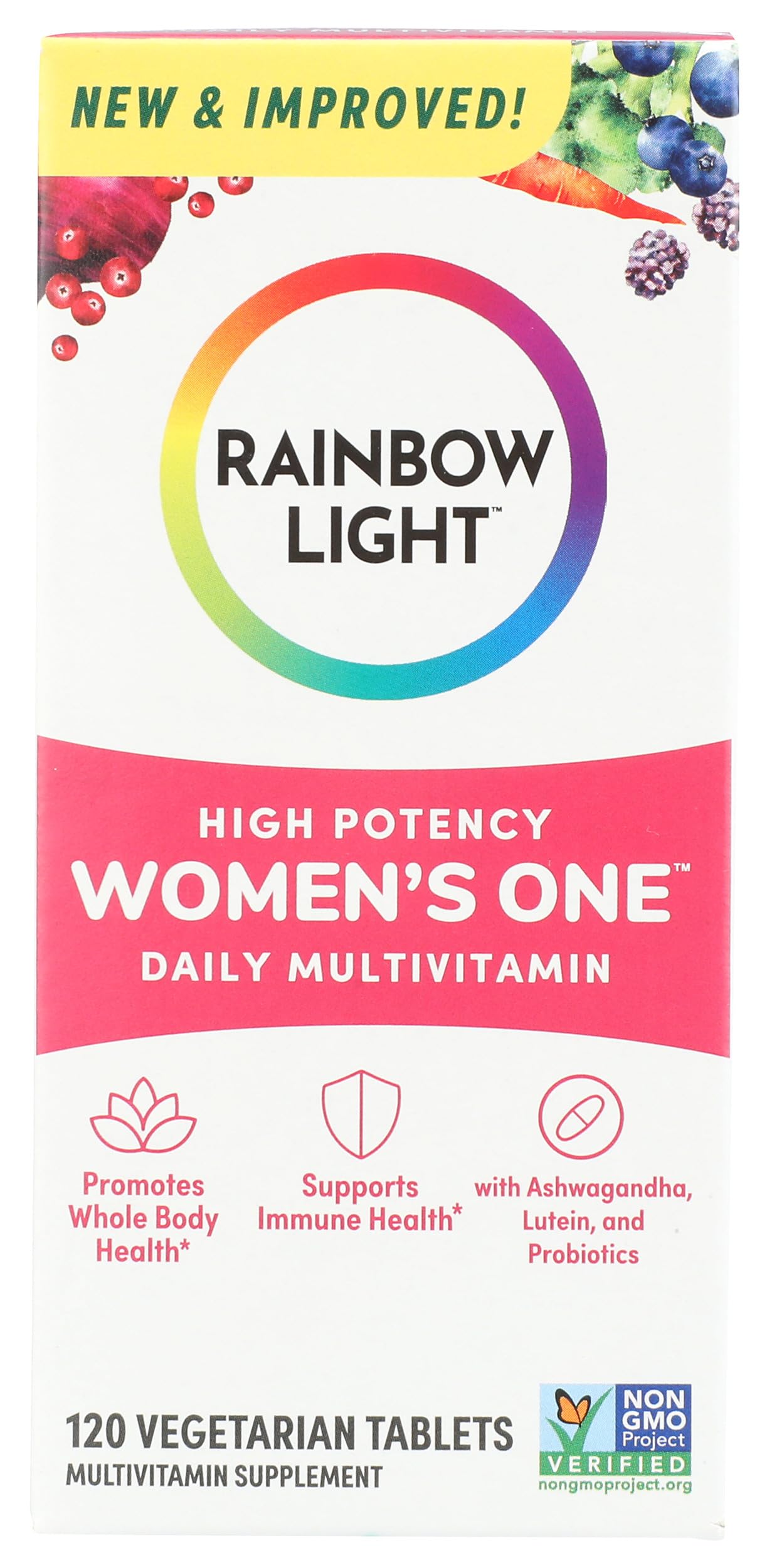 Rainbow Light Multivitamin Womens One Powder 120 Count