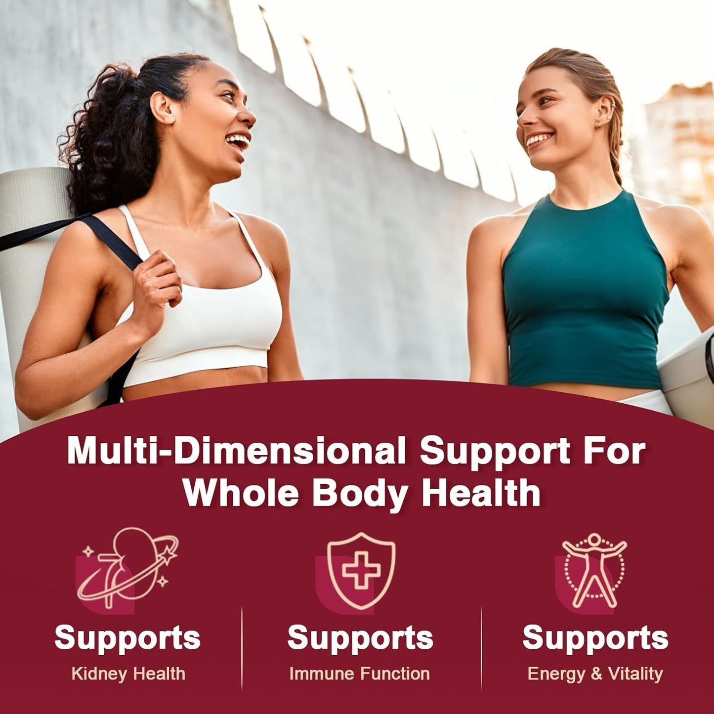 NATURE TARGET Cranberry Capsules for Women - Super Strength Cranberry Supplement with D-Mannose & Vitamin C - 80:1 Extract, Supports Urinary Tract Health, Bladder Control, 120 Capsules