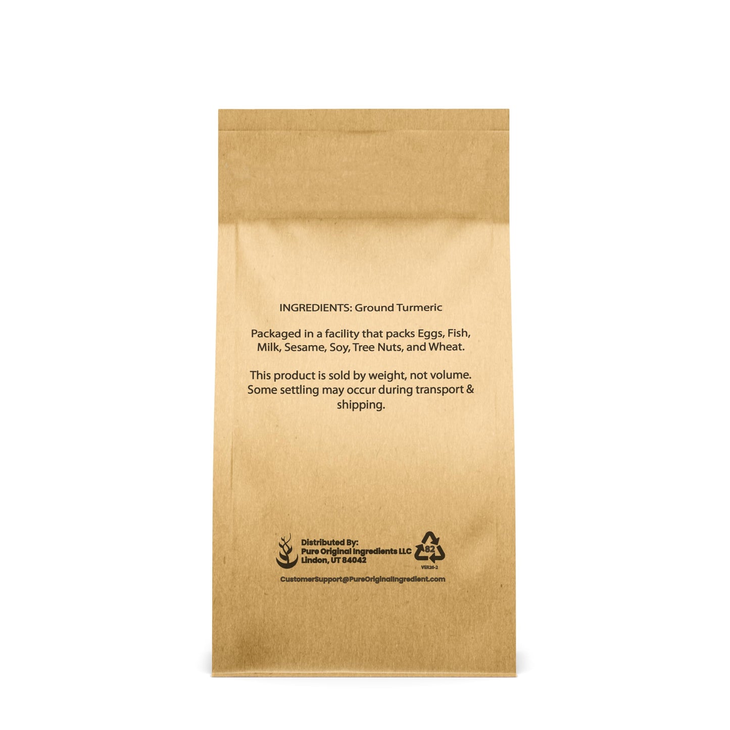 Pure Original Ingredients Turmeric Powder 1 lb