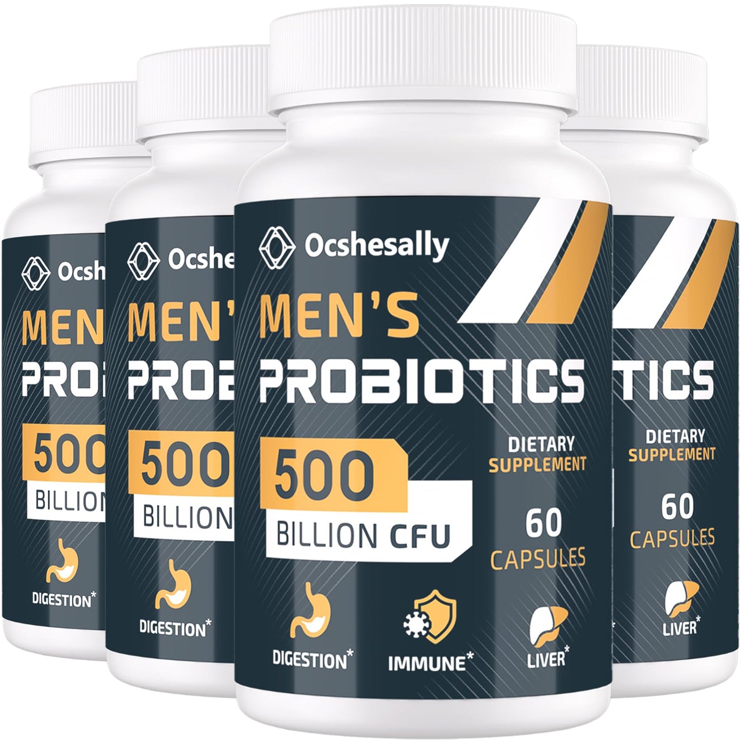 Ocshesally Probiotics for Men Capsule, 240 Capsules