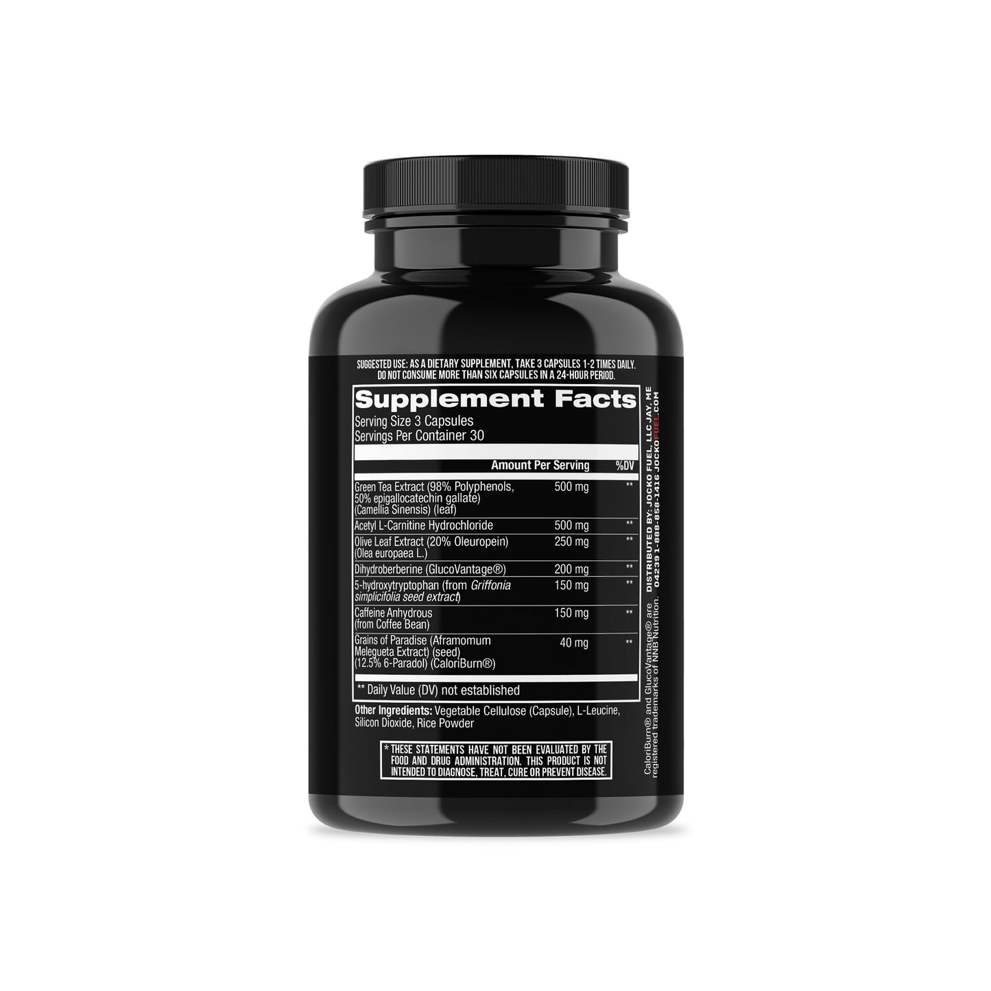 Jocko Fuel Burner Capsule 90 Count